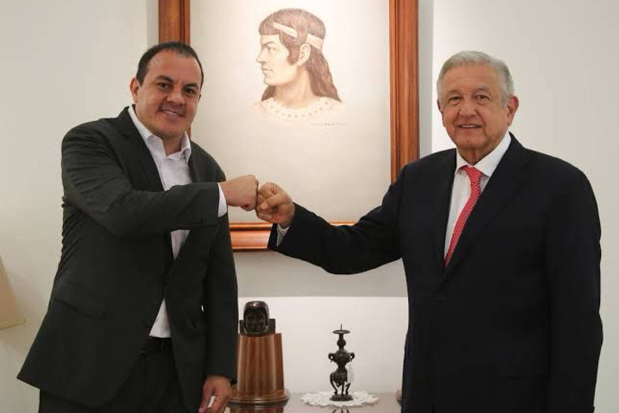 Cuauhtmoc Blanco y Andrs Manuel Lpez Obrador
