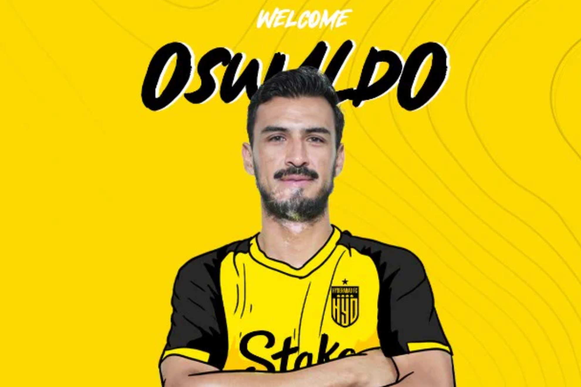 Como si fuera fichaje videojuego: Así anunciaron a Oswaldo Alanis con Hyderabad FC