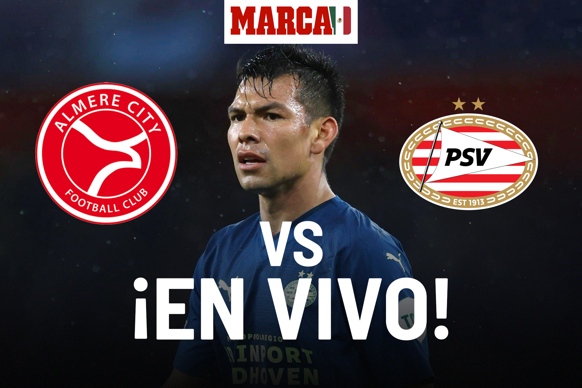 Almere City vs PSV En Vivo hoy: Gol del Chucky Lozano en su primera titularidad con Eindhoven