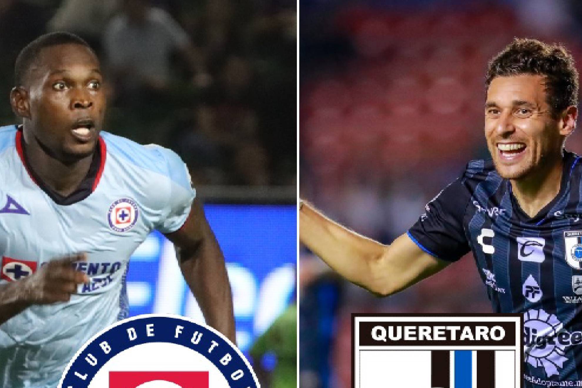Diber Cambindo con Cruz Azul y Kevin Escamilla por Querétaro, se verán las caras en la Jornada 9 del Apertura 2023 en la Liga MX