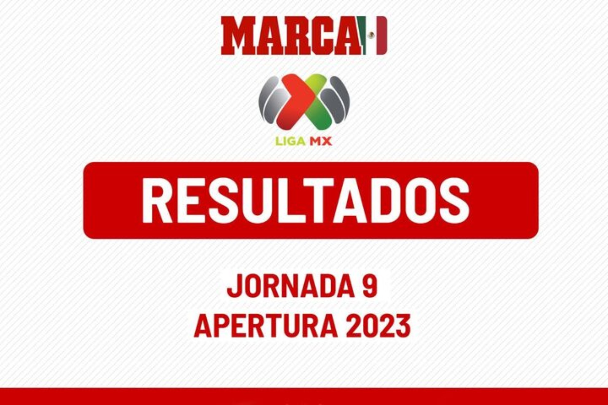 Resultados dela jornada de fútbol