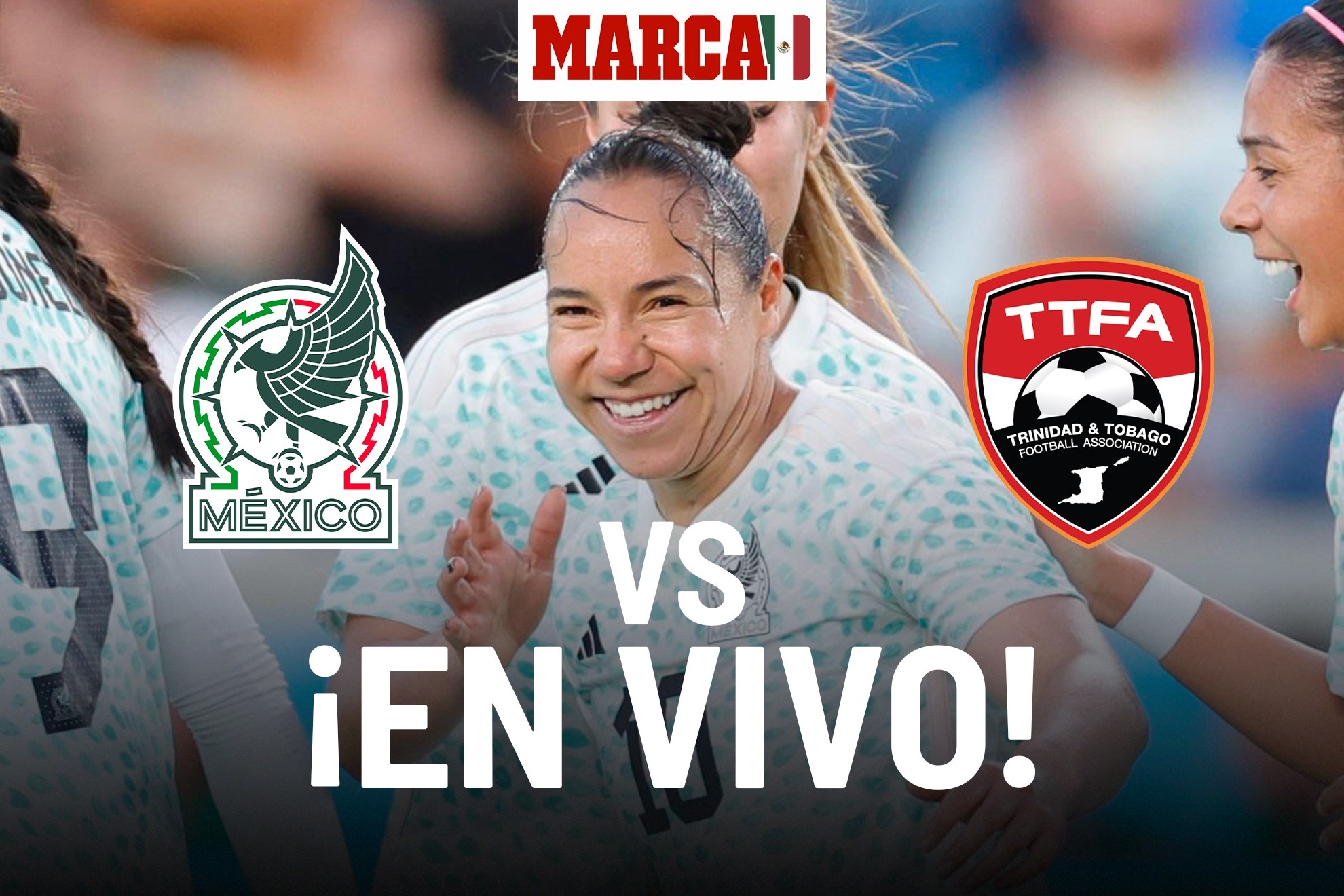 Partido México Femenil vs Trinidad y Tobago EN VIVO hoy - Por Copa Oro W 2024