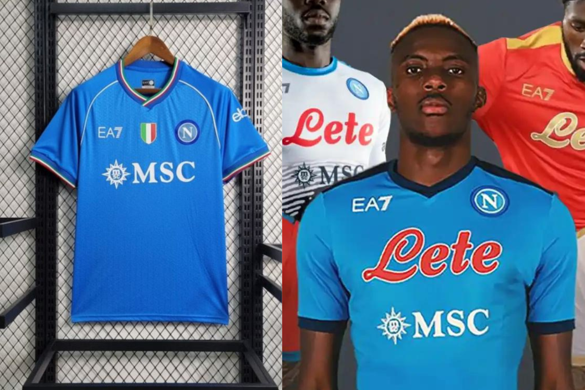 Serie A 2023: Nápoles-Emporio Armani: una unión perfecta para vender  jerseys