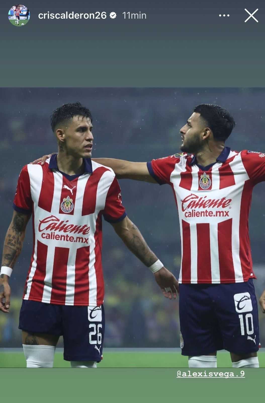 Chicote Caldern no se queda callado ante su sancin en Chivas y responde con una fotografa