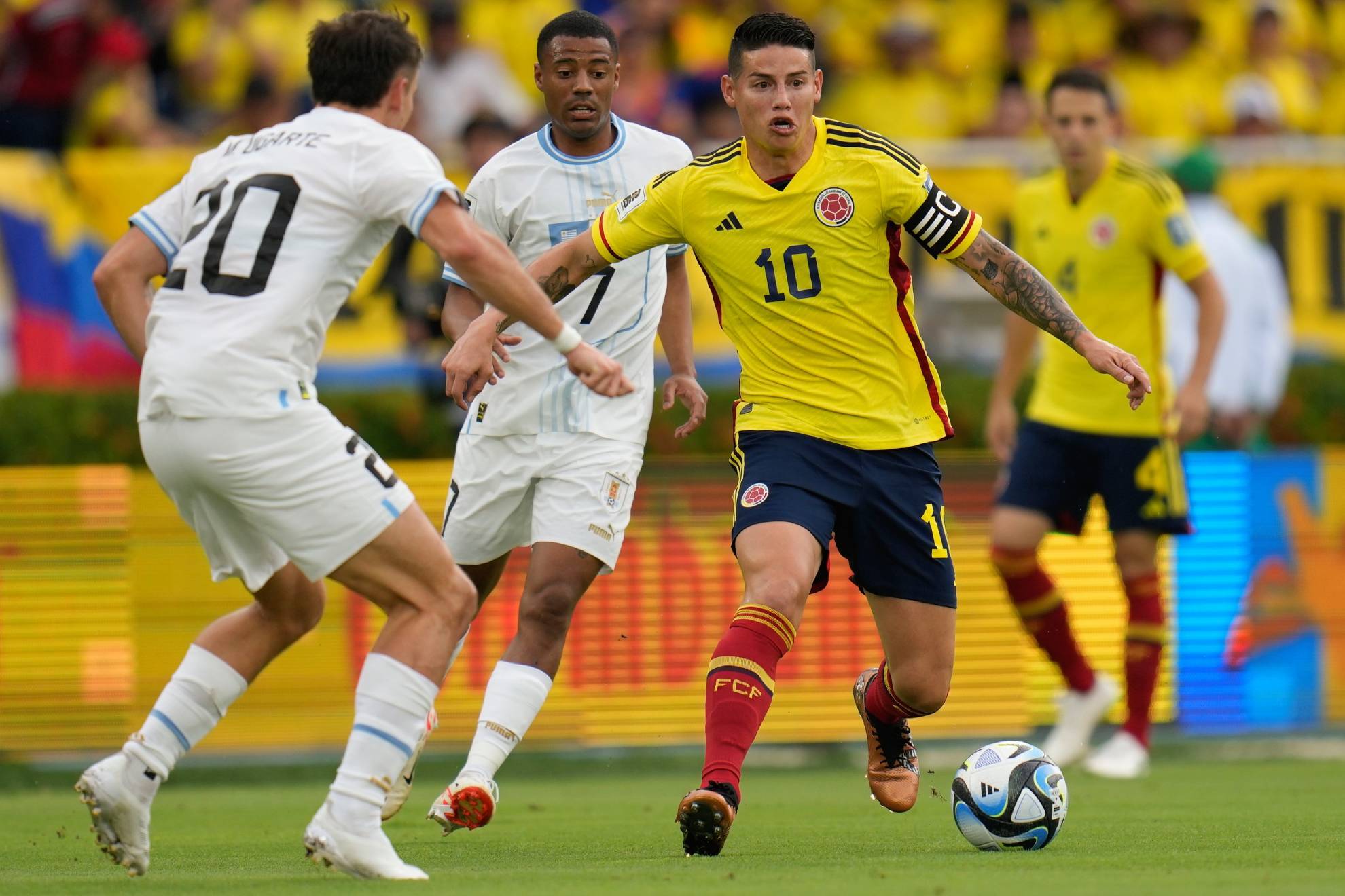 Colombia empata sin goles ante Uruguay en el Gran Parque Central por las  Eliminatorias, FUTBOL-INTERNACIONAL