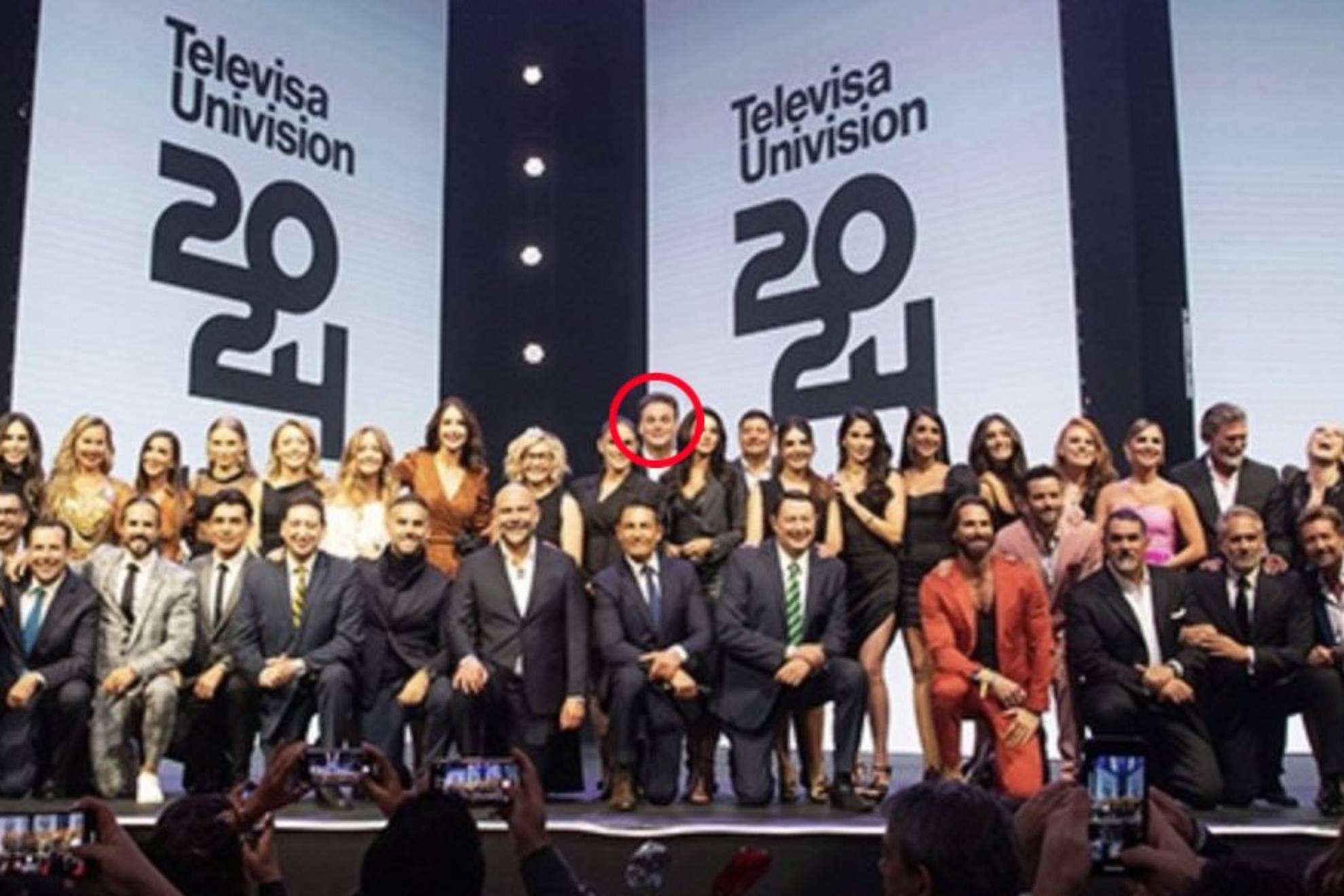 André Marín ya aparece en promocional de Televisa, junto a David