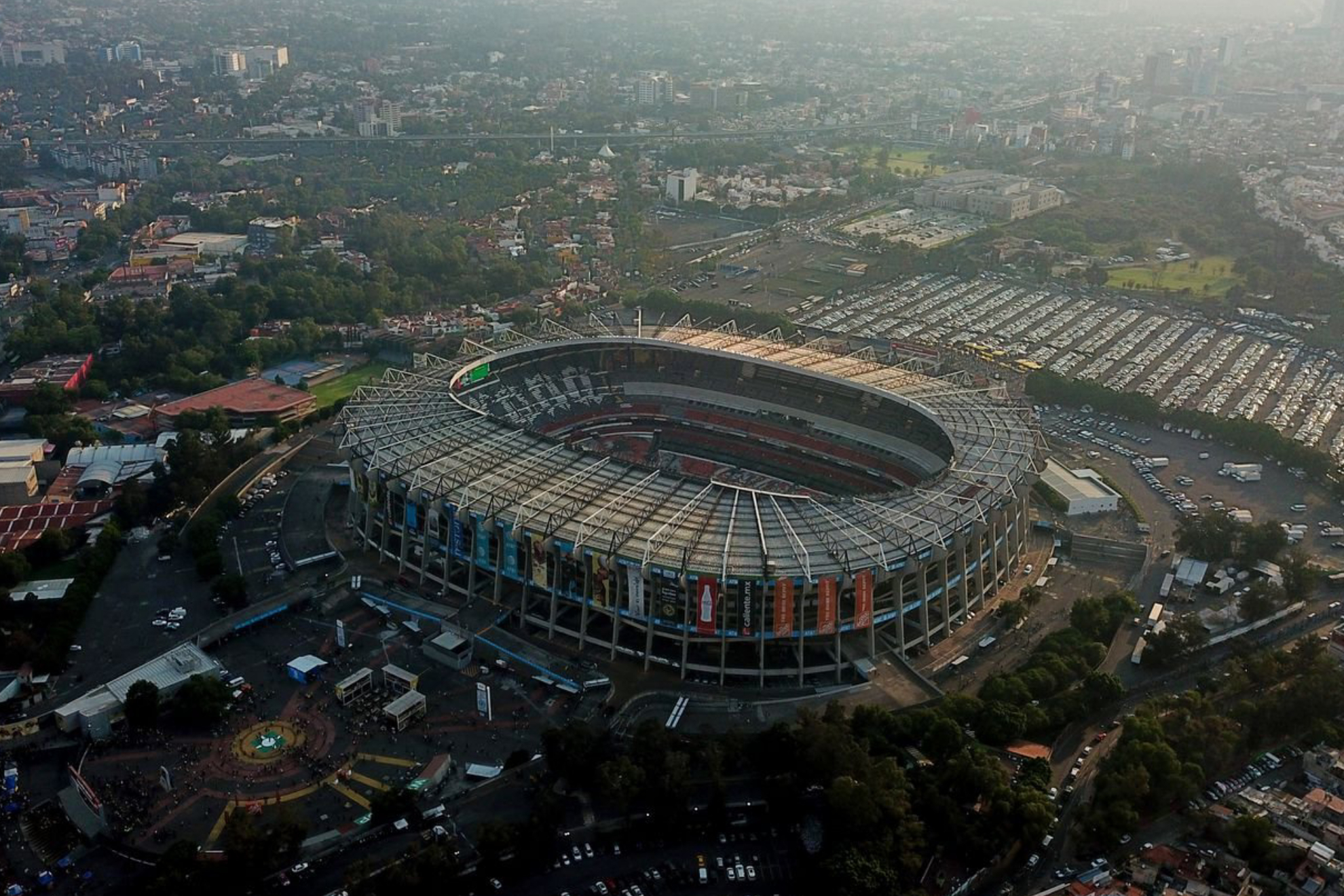 El Coloso de Santa Úrsula, el Estadio Azteca, dos veces mundialista