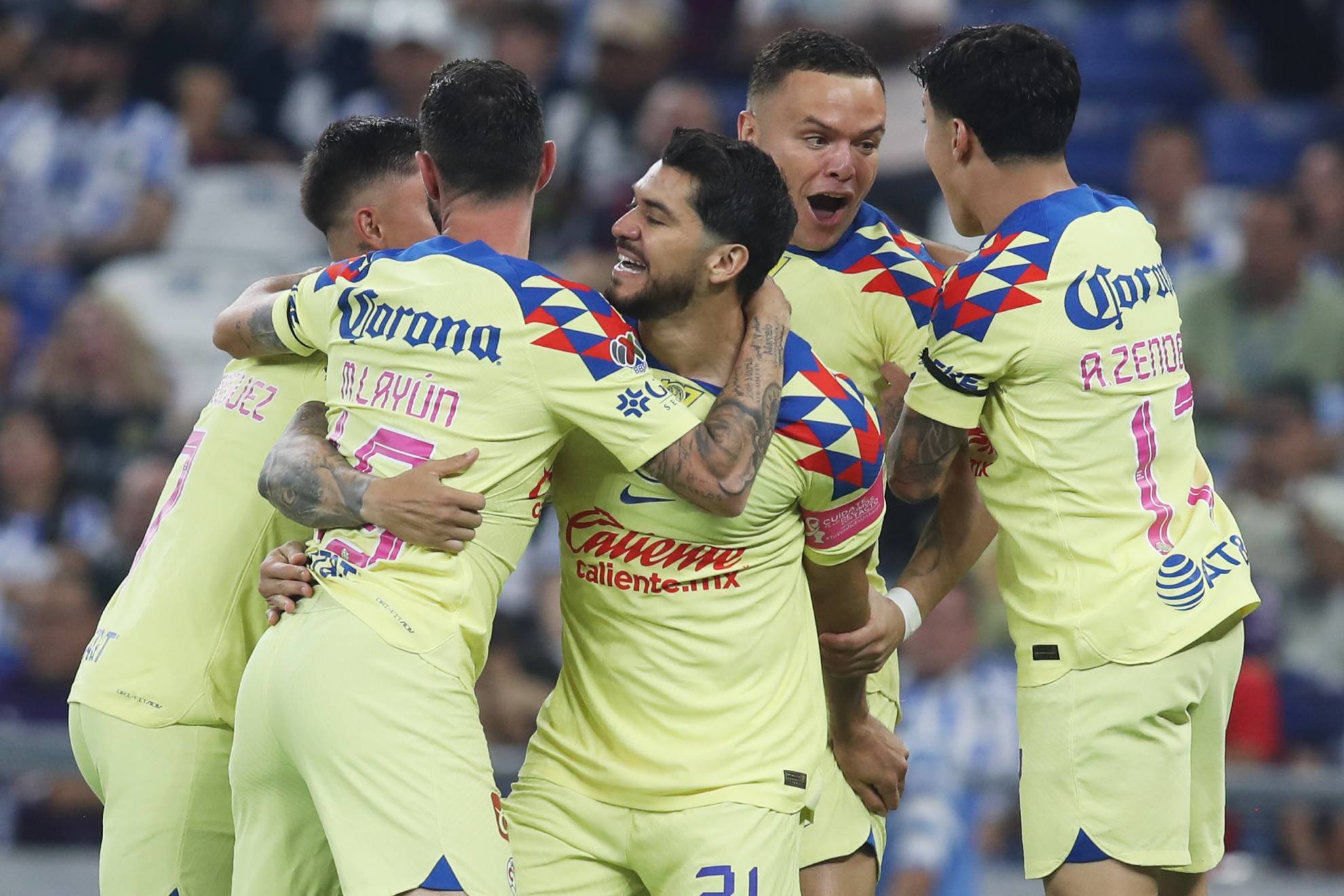 Alineaciones de club de fútbol monterrey contra club américa