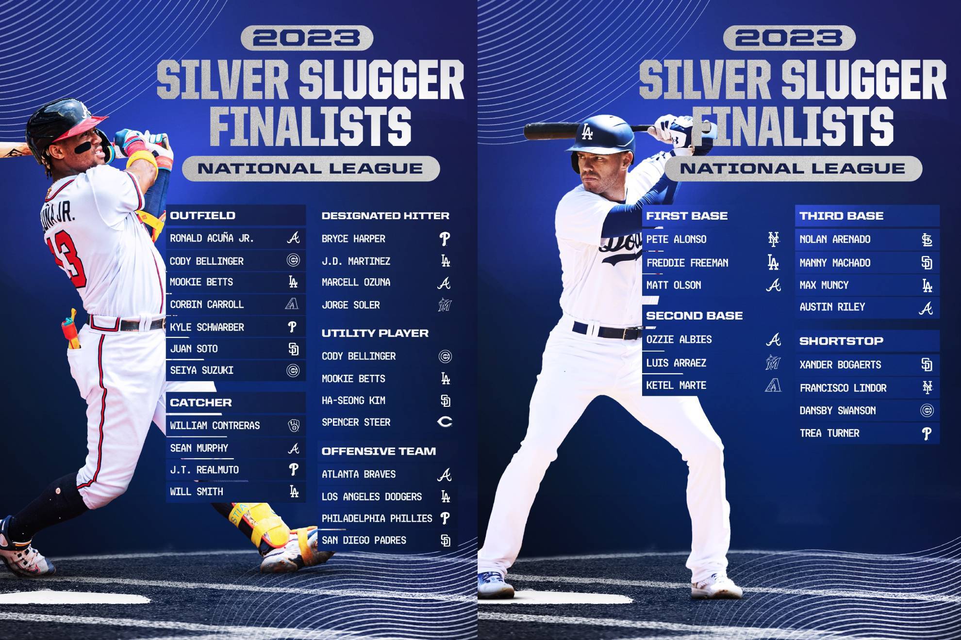 Randy Arozarena e Isaac Paredes, nominados al Silver Slugger 2023