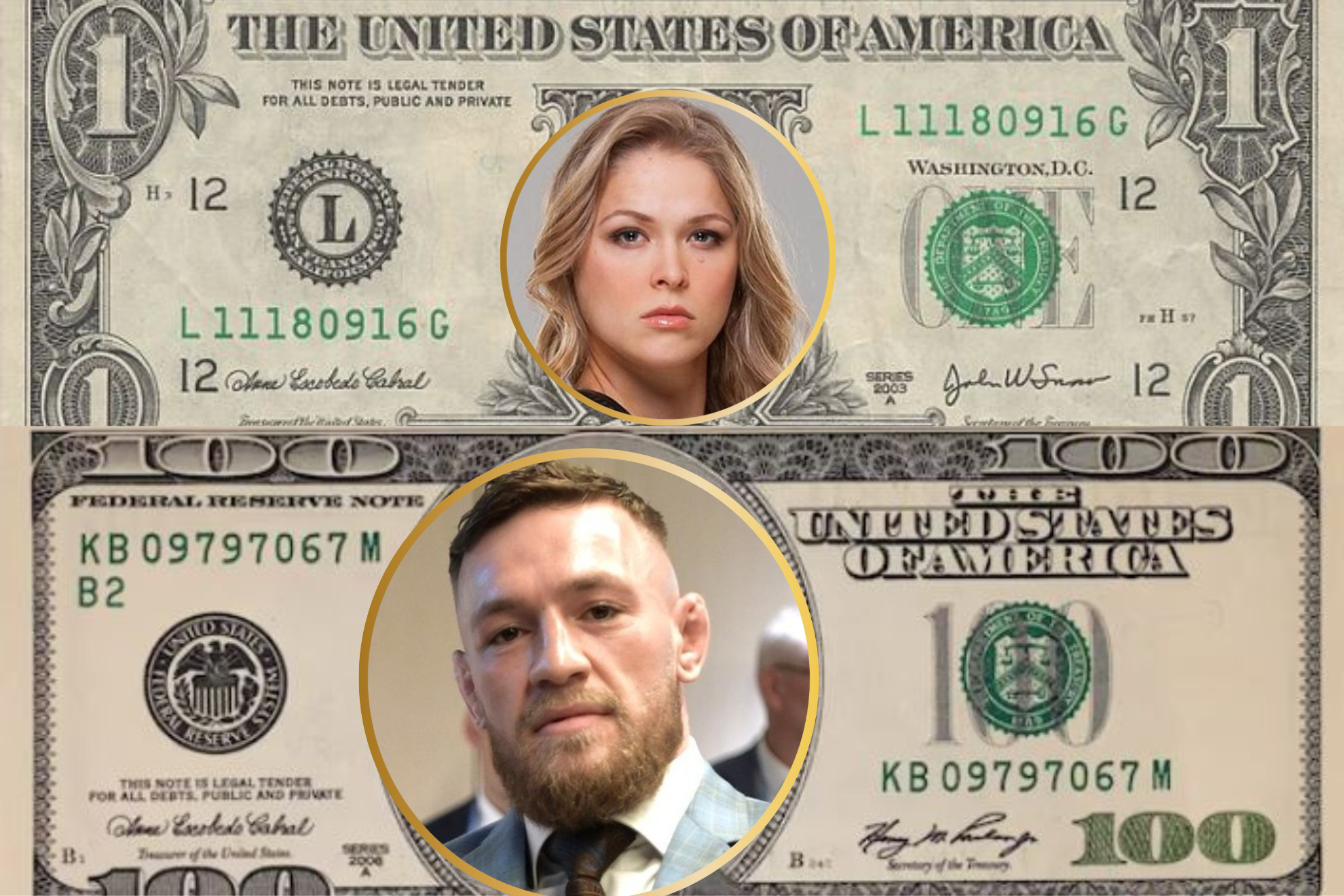 Se filtran las verdaderas ganancias en UFC de McGregor, Rousey, Jon Jones, GSP...: cunto cobra cada uno?