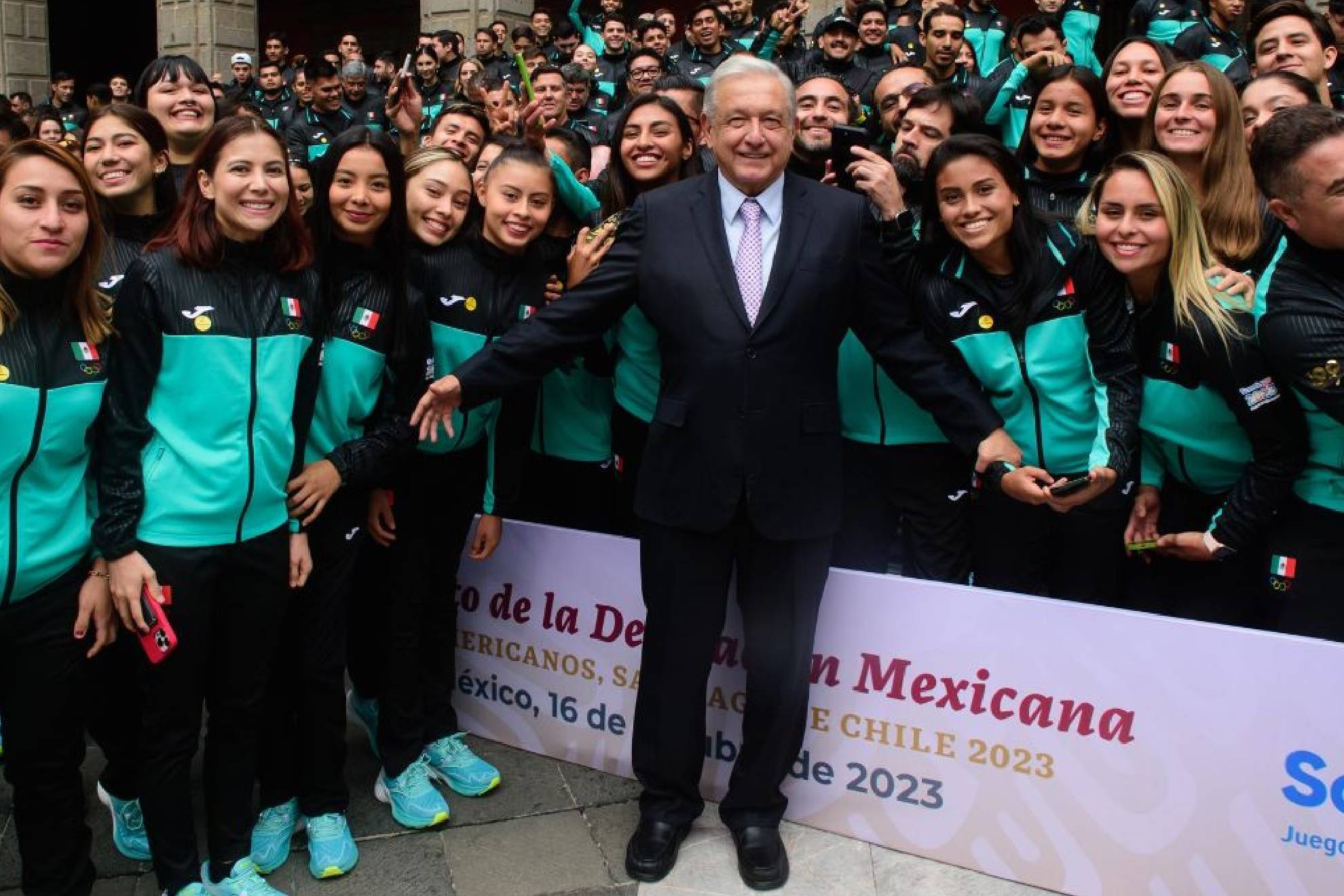Maravillosa participación la de los mexicanos en Santiago 2023