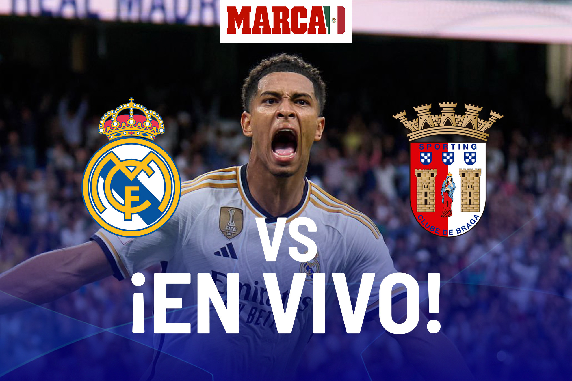 Champions League 2023: Real Madrid vs Braga EN VIVO: Gol de Brahim Díaz  tras penalti detenido de Lunin