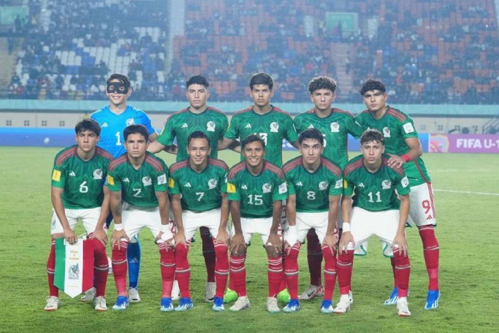 La Seleccin Mexicana va por su primer triungo en la Copa del Mundo Sub-17.