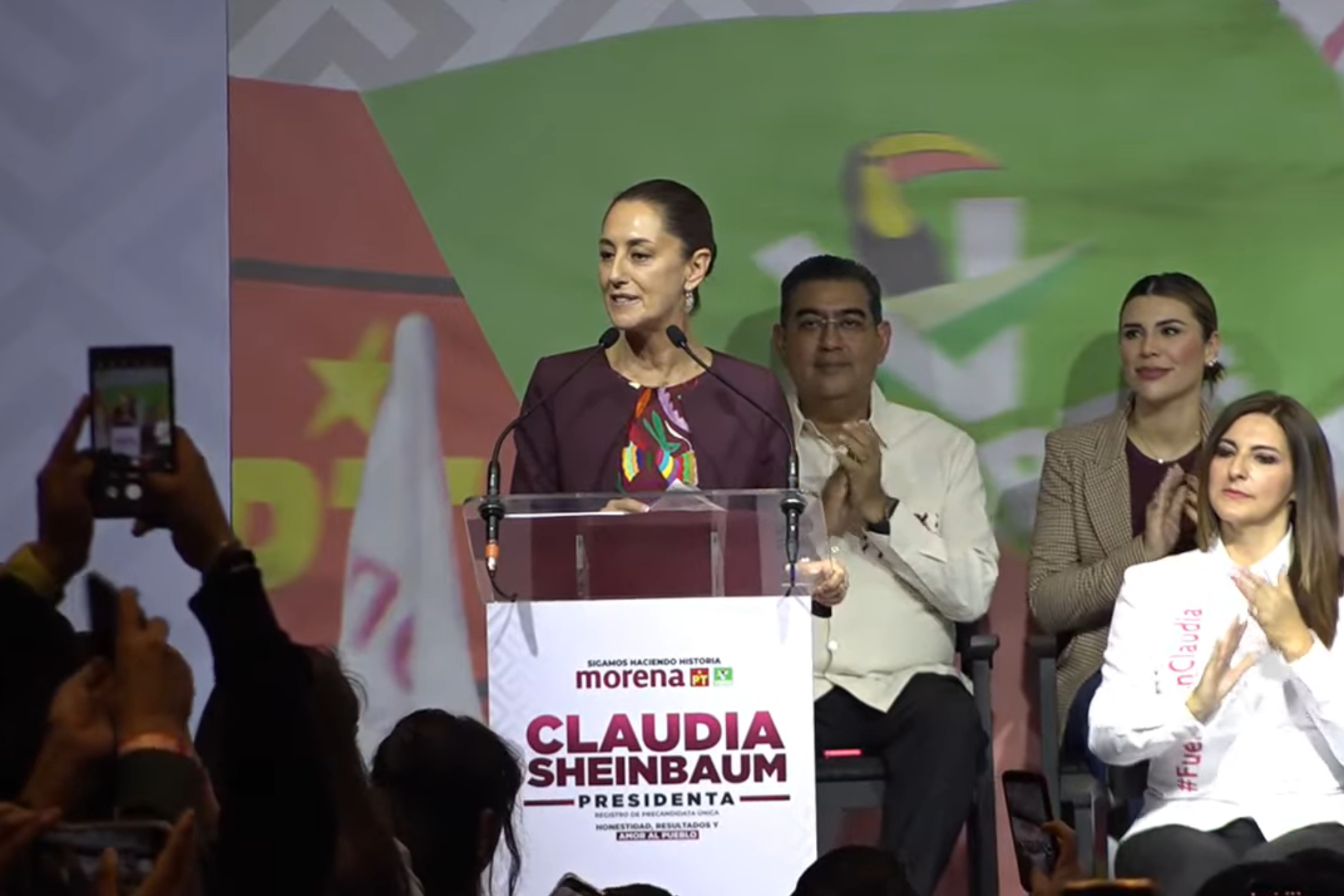 Claudia Sheinbaum Se Registra Como Precandidata Presidencial De Morena ...