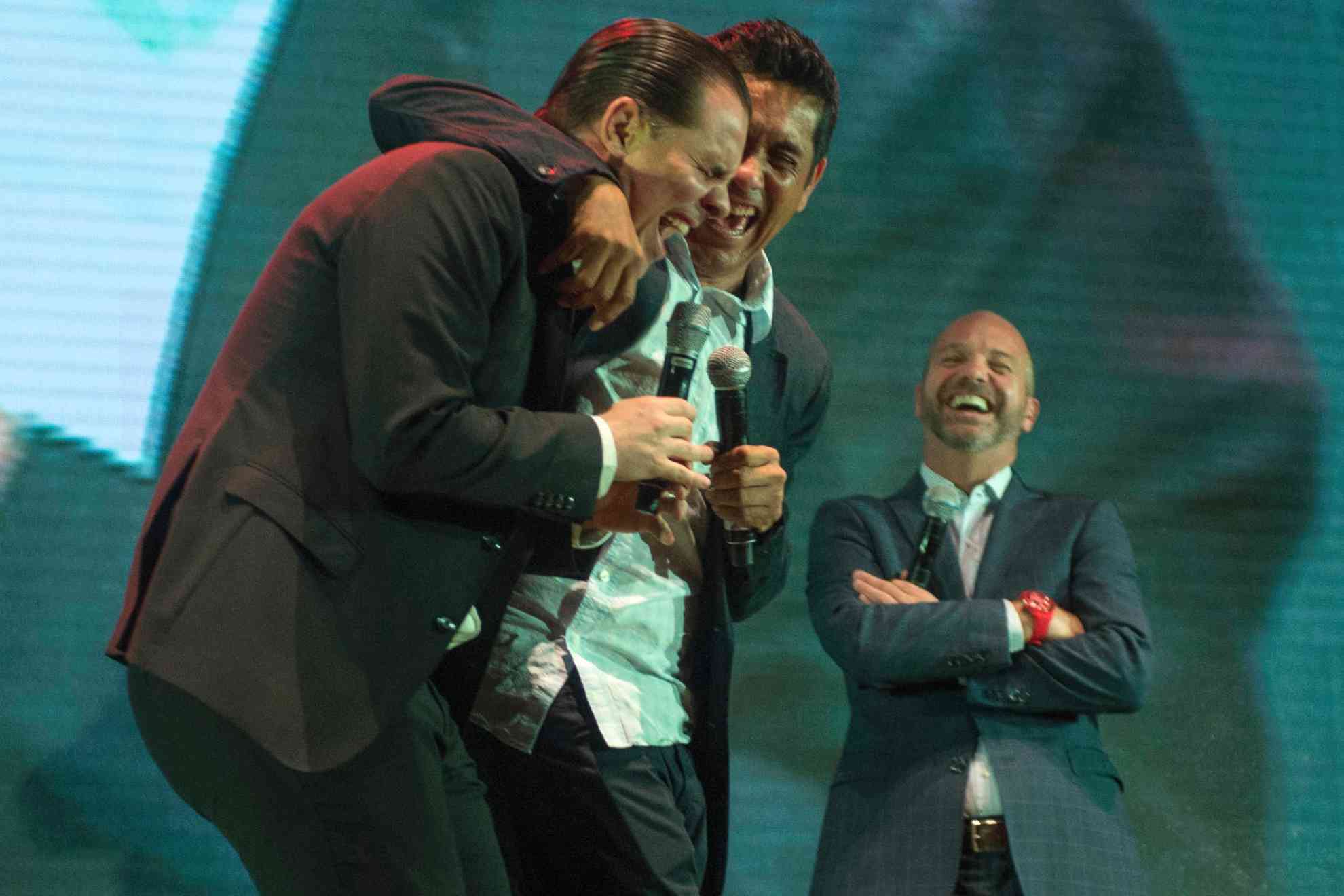Christian Martinoli, Jorge Campos y Luis Garca.
