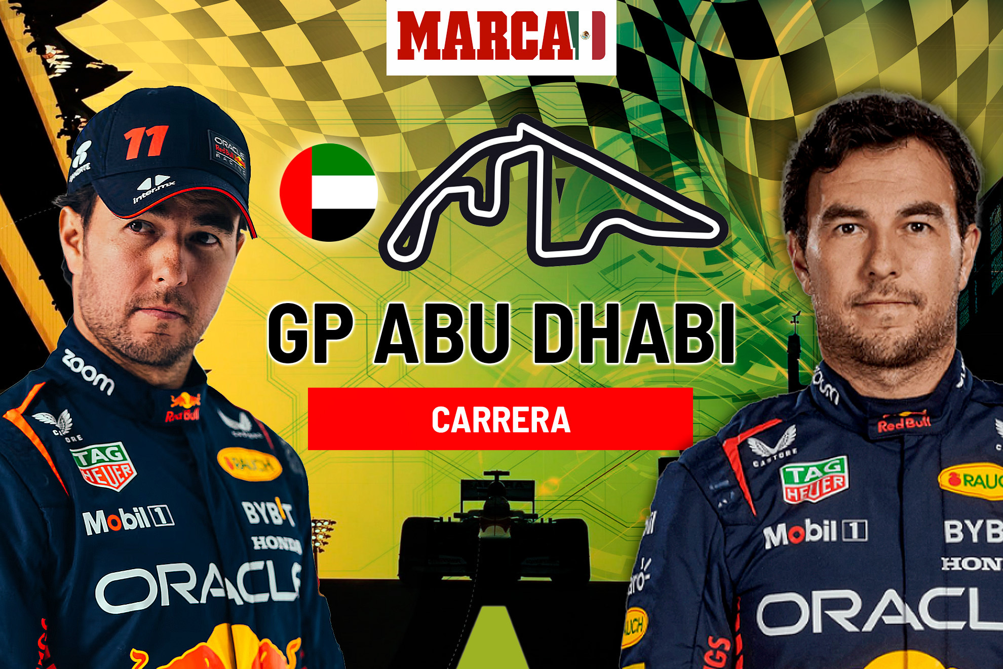 GP Abu Dhabi 2023 EN VIVO hoy: carrera de Checo Prez en F1