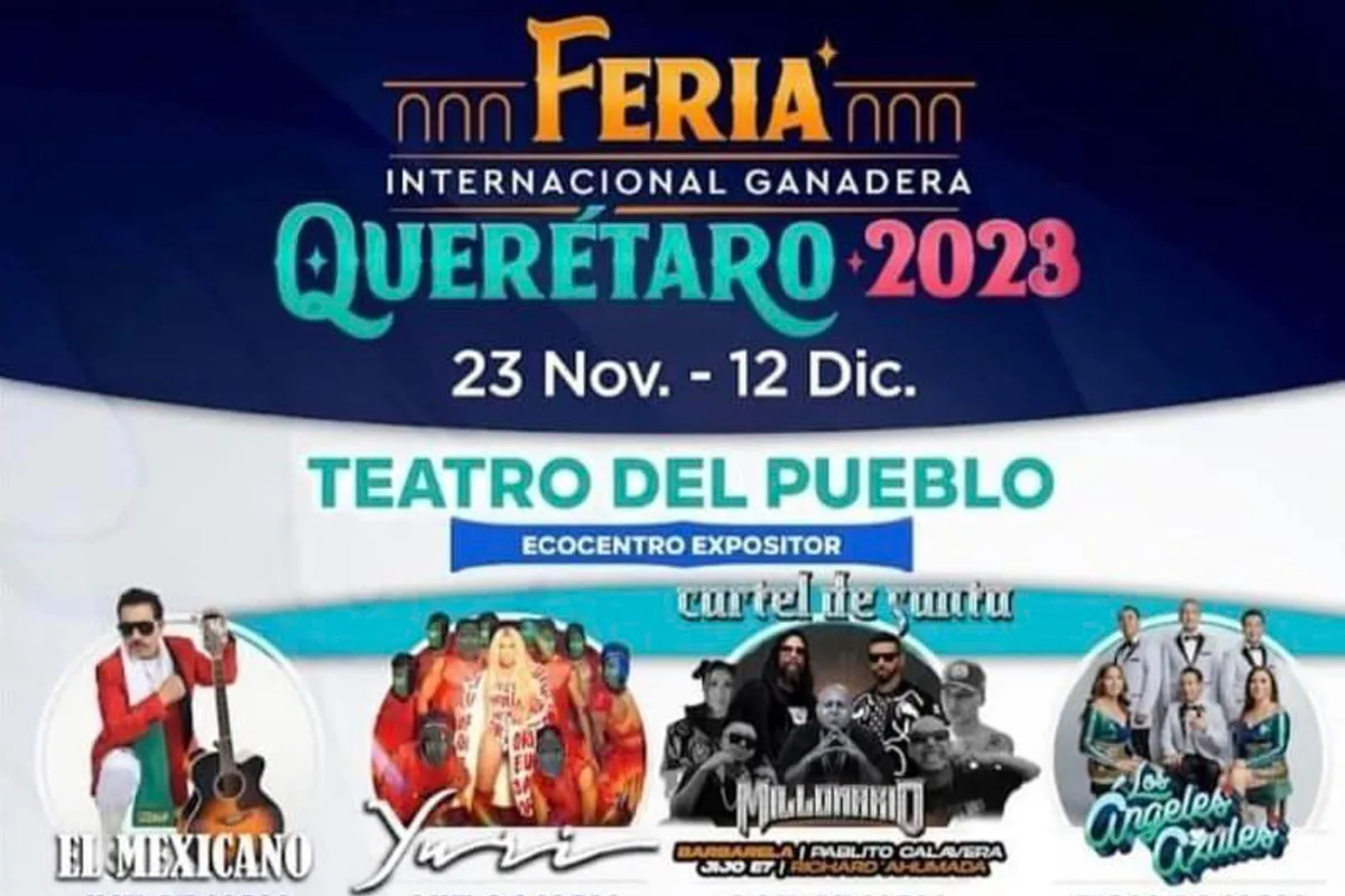 La Feria Internacional Ganadera de Qertaro va hasta el 12 de diciembre.