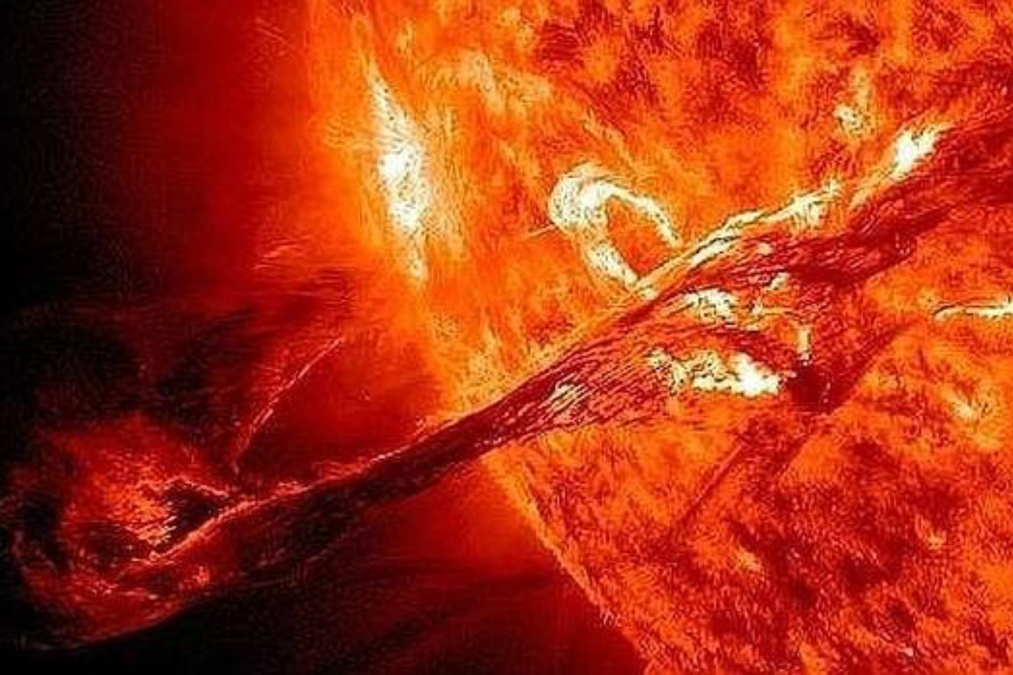 Tormenta solar canbal dejar sentir sus efectos en la Tierra
