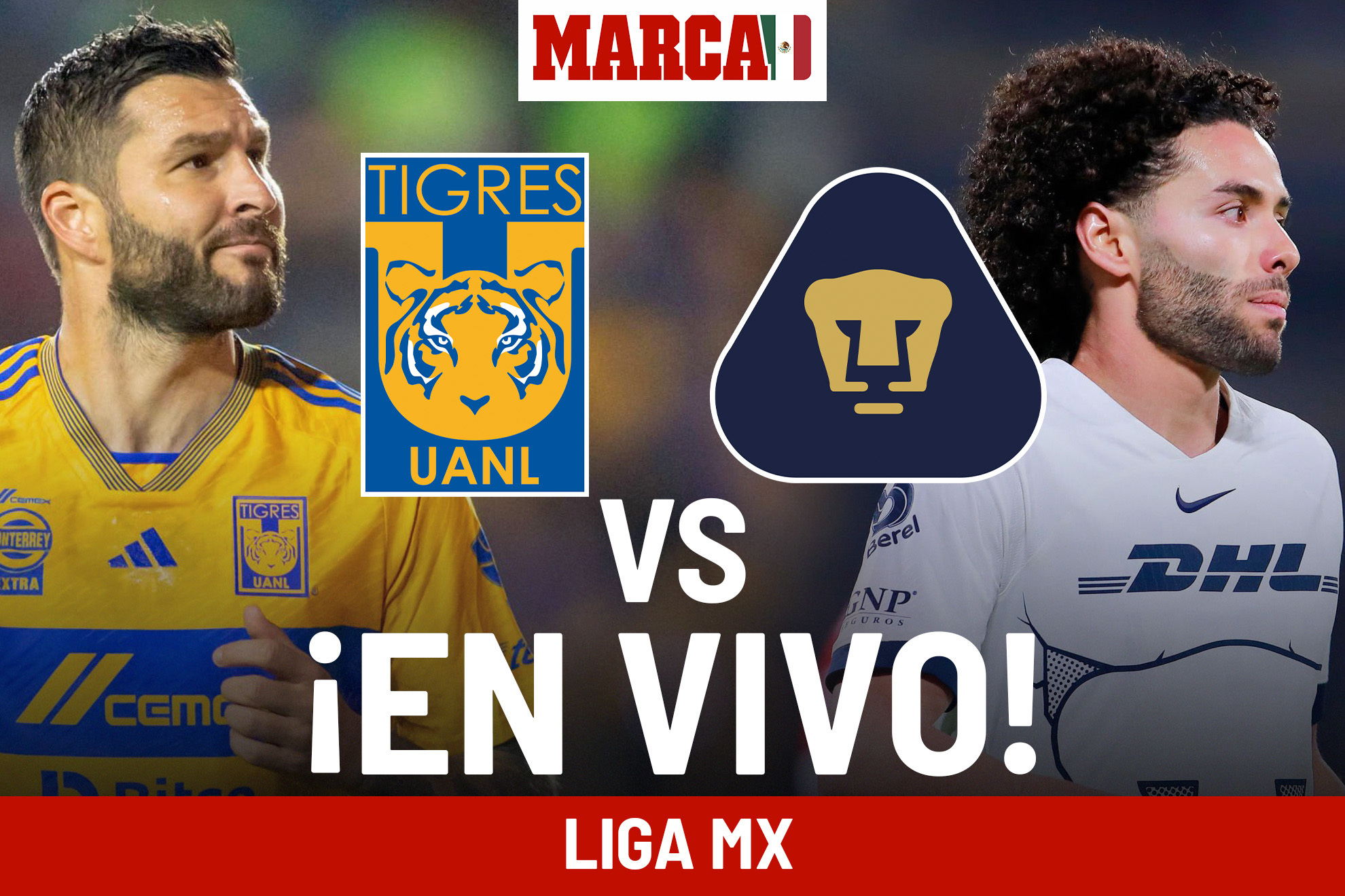 Liga MX 2023 Juego Tigres vs Pumas hoy EN VIVO Online. Tigres gana en