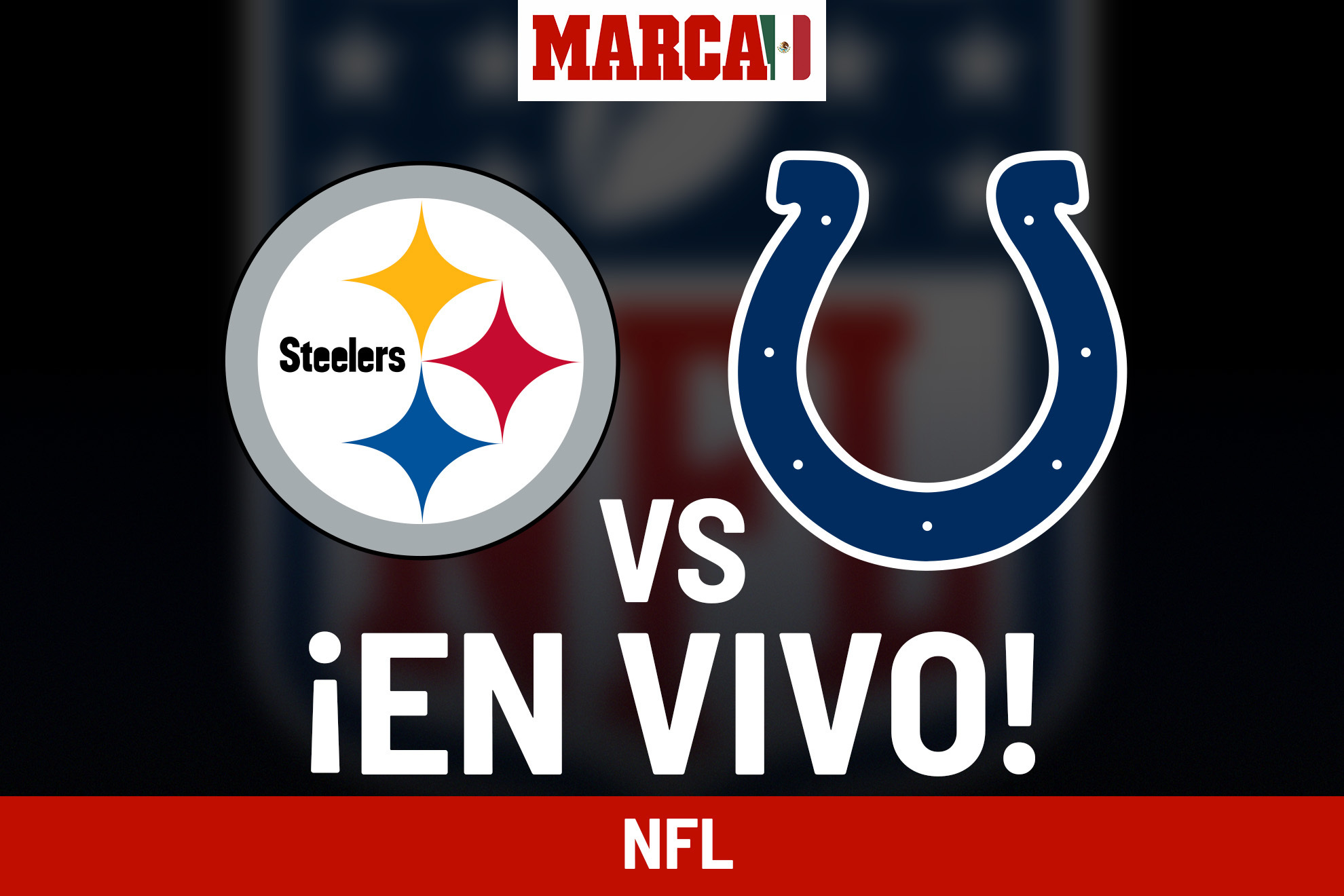 Steelers vs Colts EN VIVO. Partido de Pittsburgh - NFL hoy