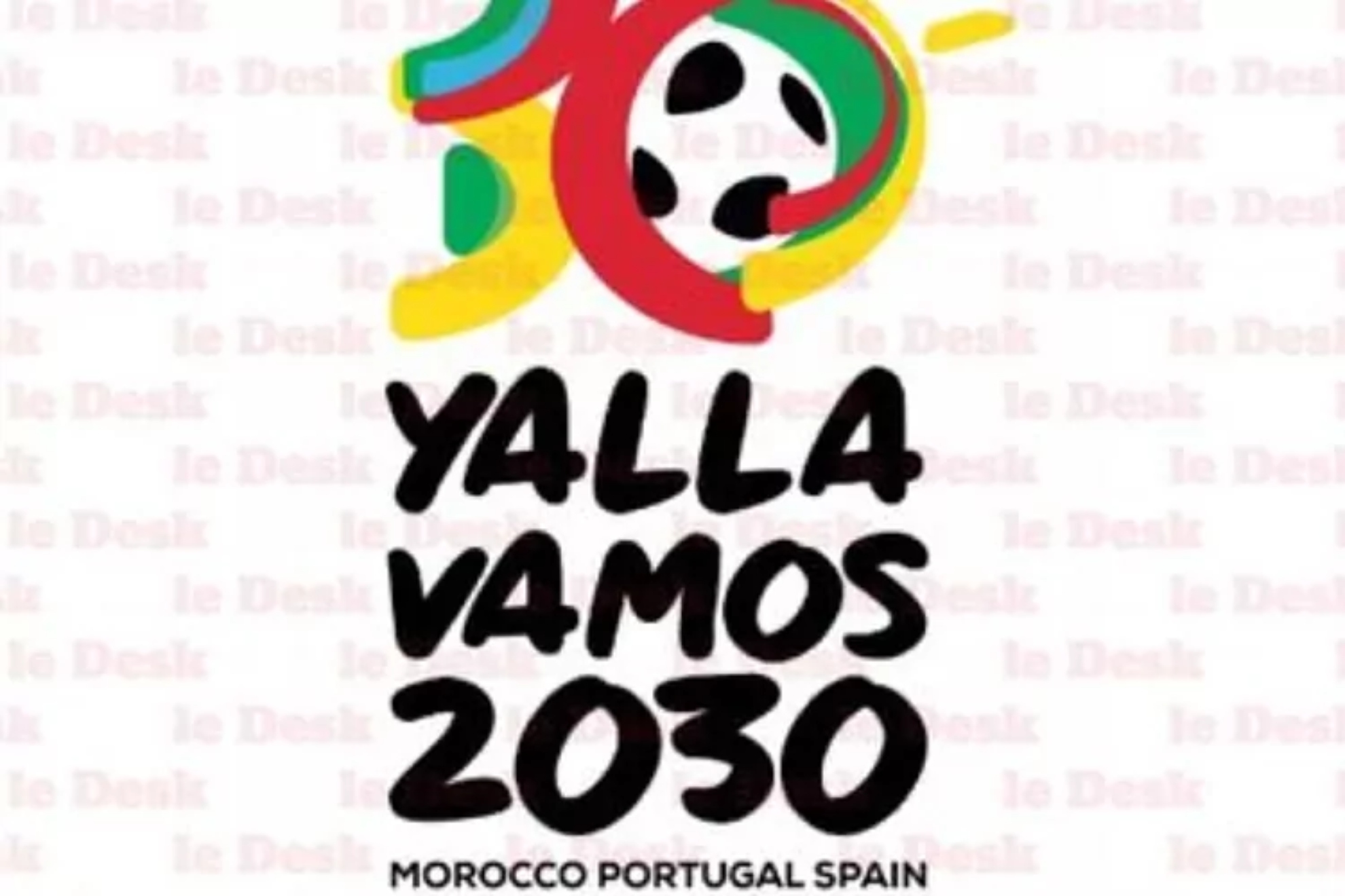 Sale a la luz el logo de la candidatura para el Mundial 2030.