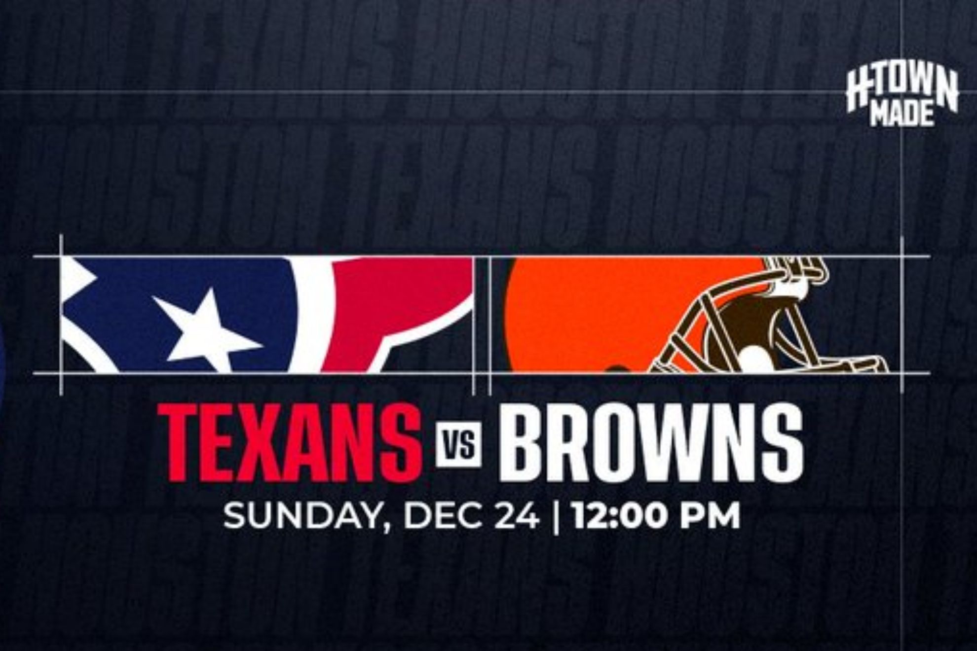 BROWNS vs TEXANS 24 de DICIEMBRE