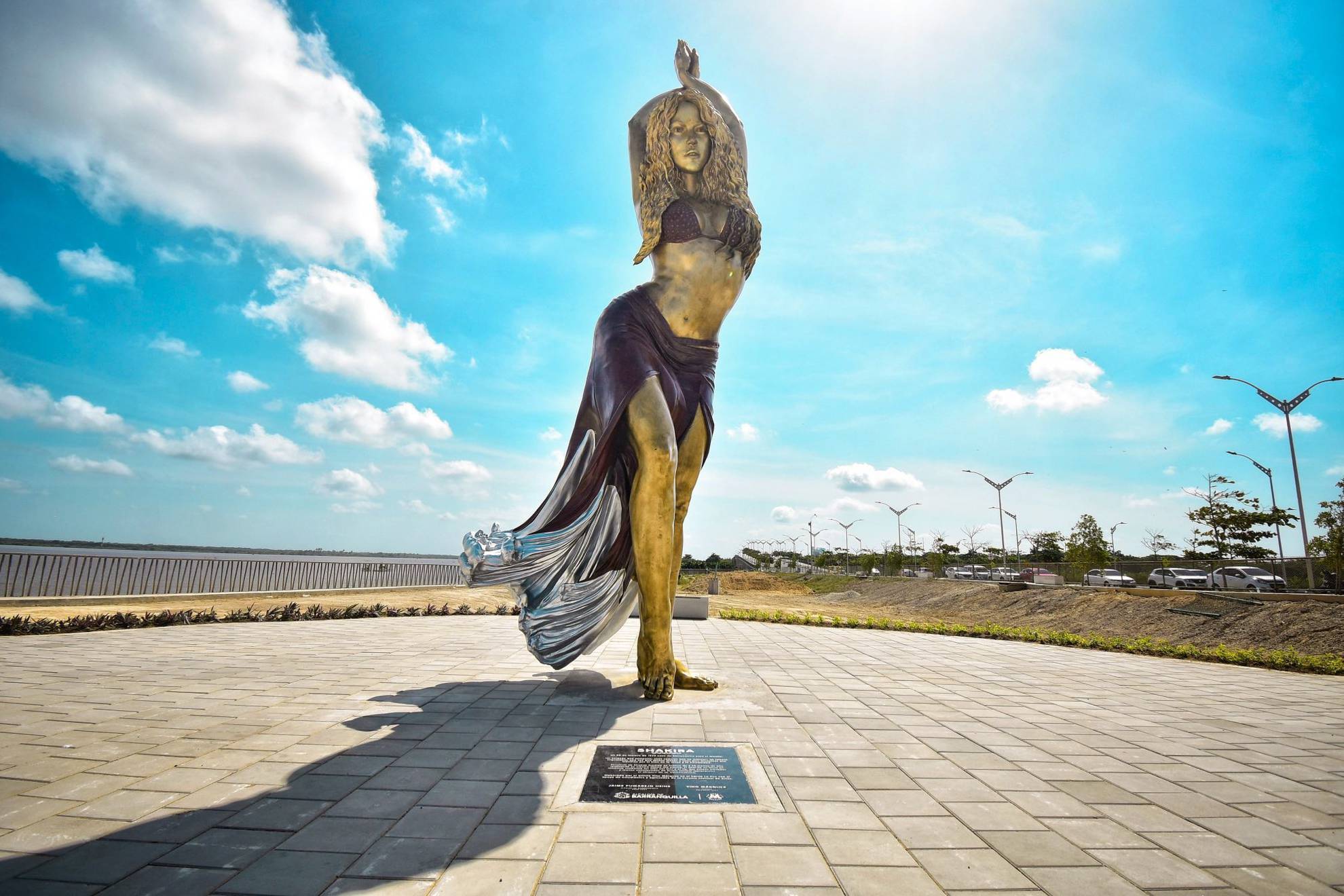Shakira Estatua Barranquilla