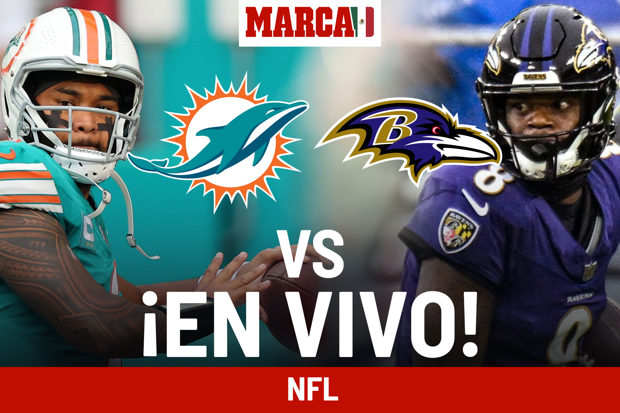 Miami Dolphins vs Ravens EN VIVO. Partido hoy de los Delfines de Miami - NFL 2023