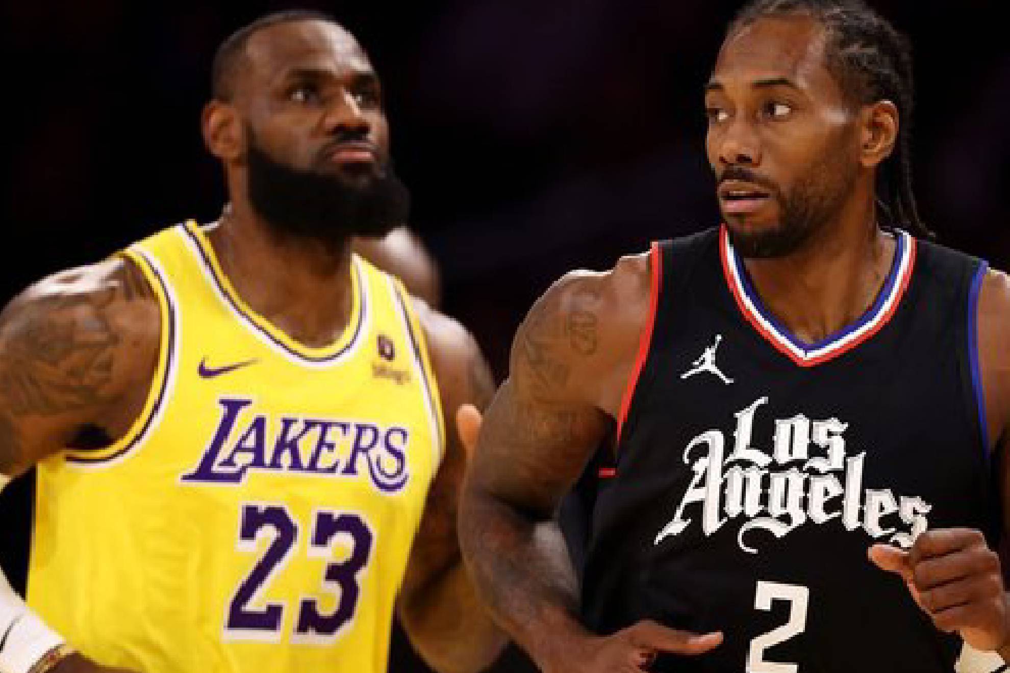 LeBron James con Lakers y Kawhi Leonard en Clippers se medirn en la duela de la NBA