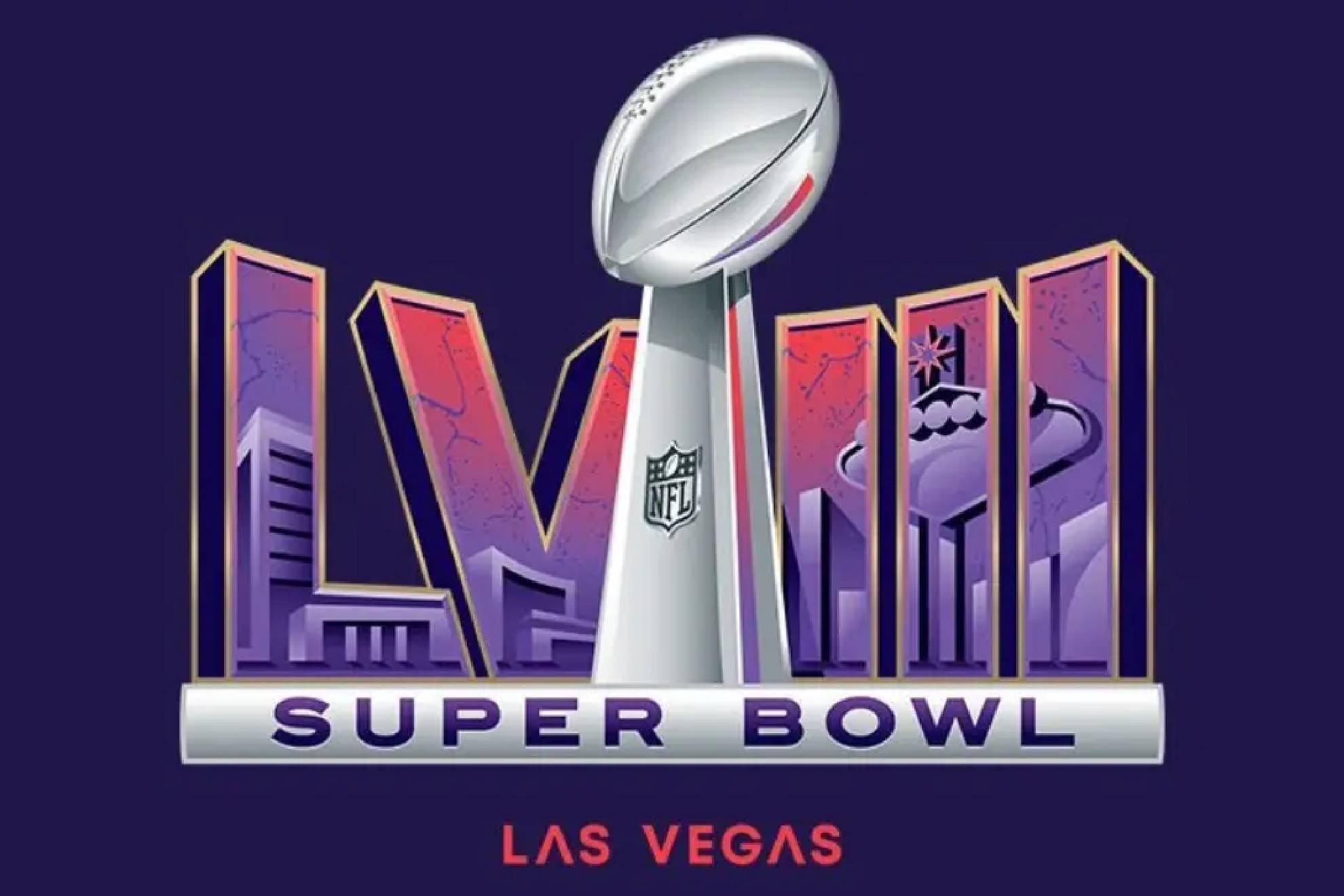 Todo listo para que se realice el Super Bowl LVIII de la NFL.
