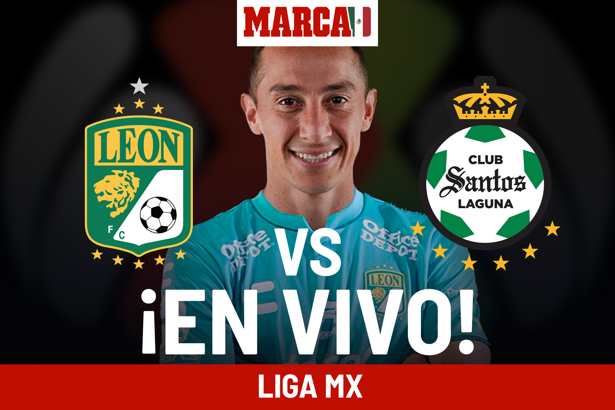 León vs Santos Laguna EN VIVO. Debut Andrés Guardado - Liga MX 2024