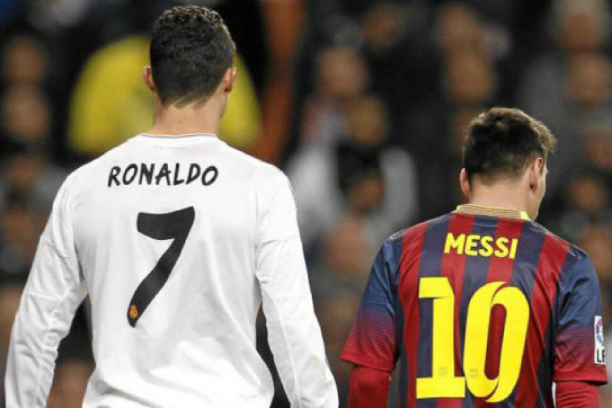 Messi y Ronaldo, en un Barcelona-Real Madrid