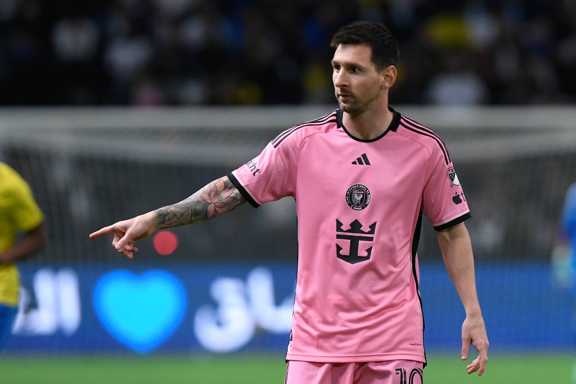 Messi sólo jugo 13 minutos en Arabia Saudita en el segundo partido amistoso
