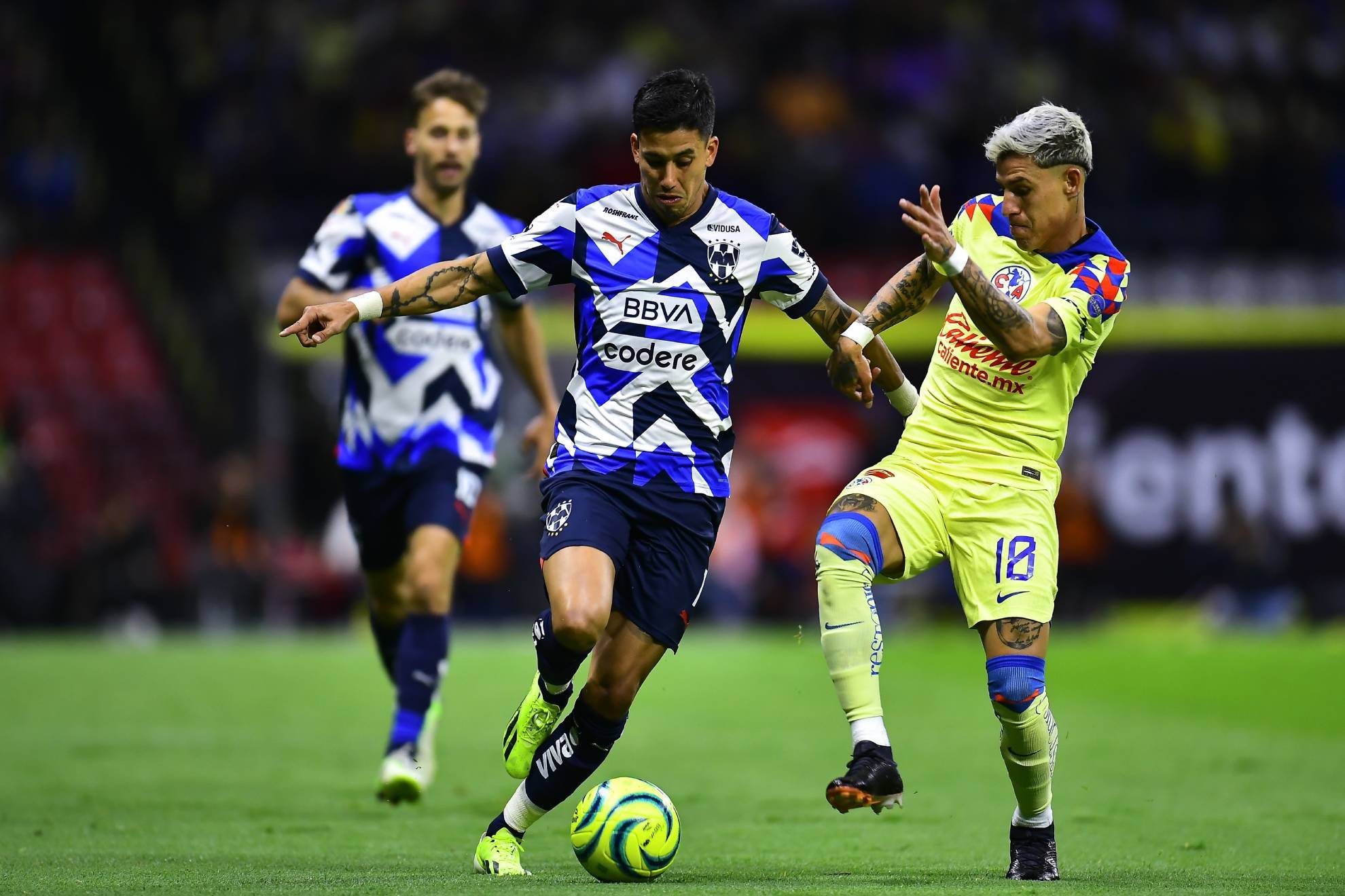 Liga MX 2024 América y Monterrey empatan en el Azteca. Partido hoy de