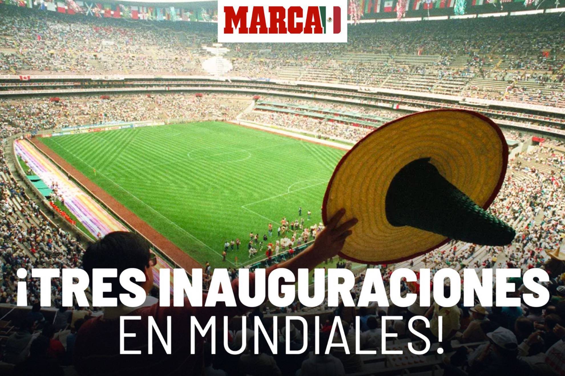 Estadio Azteca albergará tercera inauguraión de un Mundial en su historia
