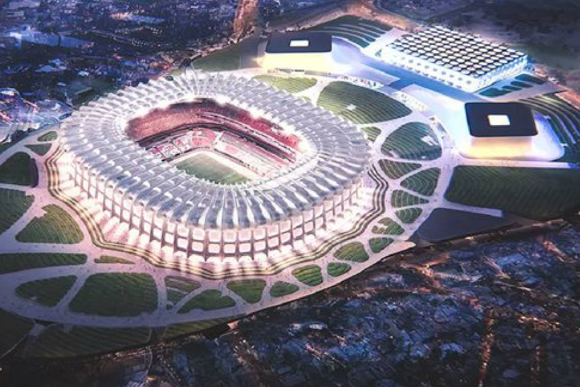 Así luciría el Estadio Azteca remodelado para recibir el Mundial del 2026