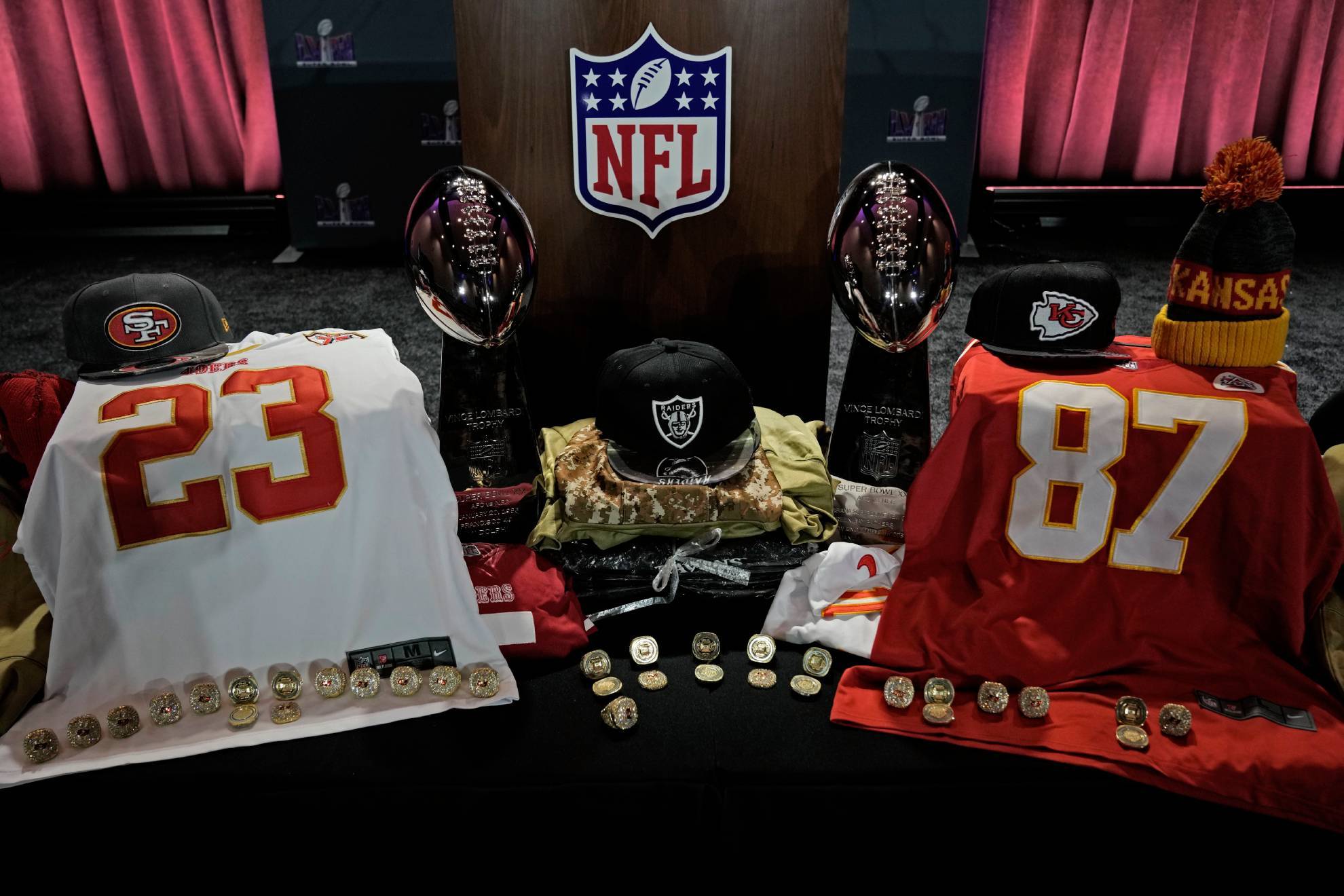 Todo est listo para que Chiefs y 49ers se vean las caras en el Super Bowl 2024