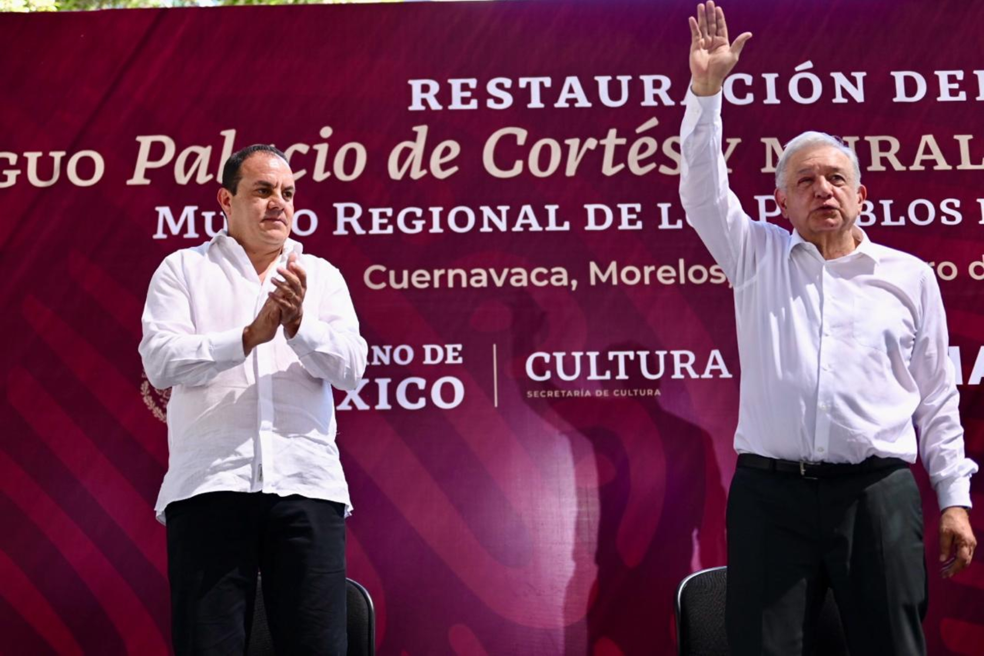 Obrador brindo soporte a Blanco tras el repudio manifestado por la ciudadana.
