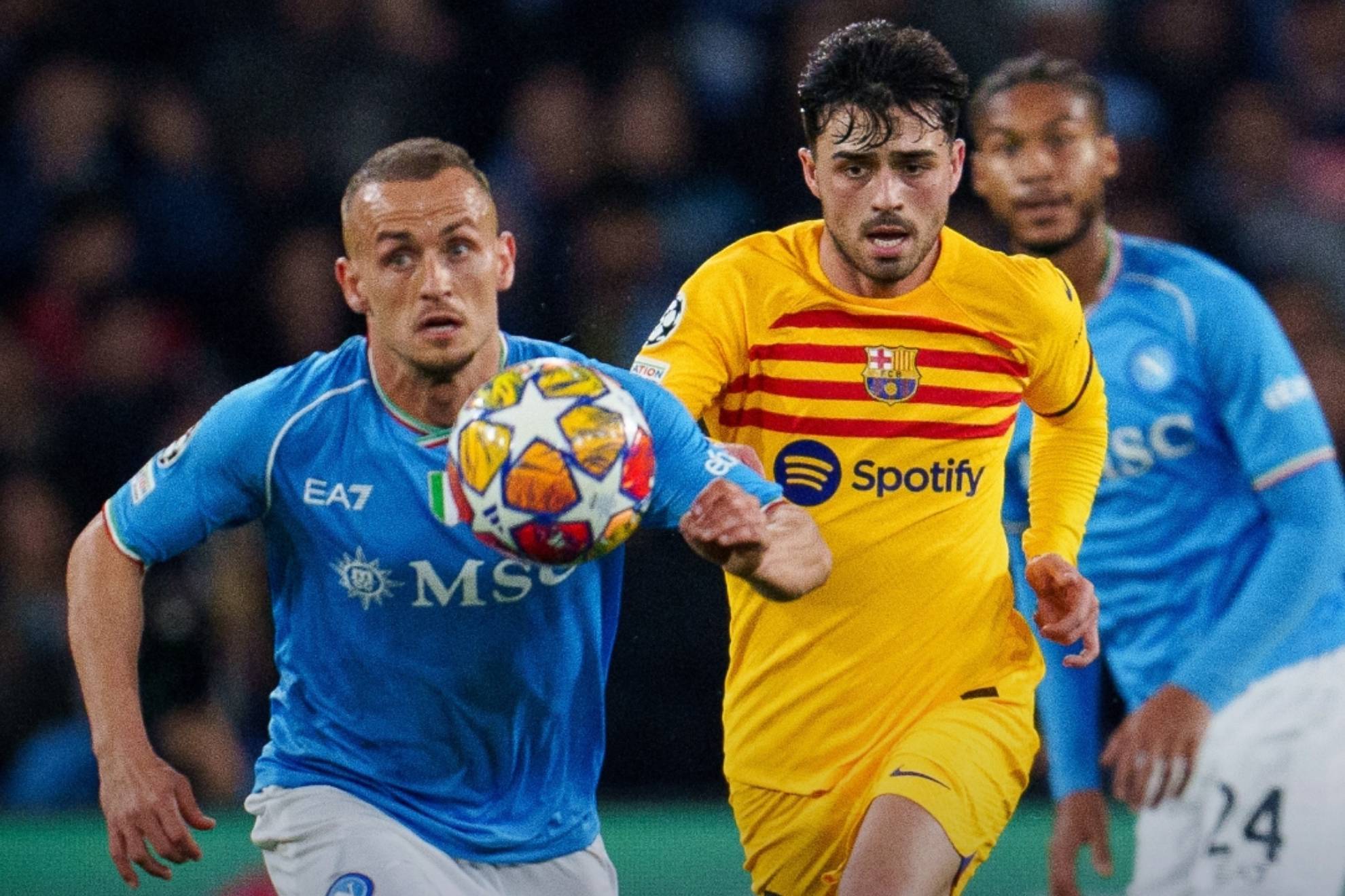 Napoli 1-1 Barcelona: Resultado, goles y estadsticas en Champions League 2023-24