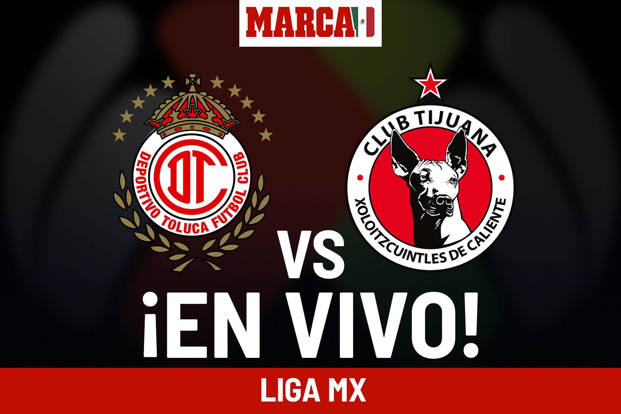 Toluca vs Tijuana EN VIVO. Partido hoy - Liga MX 2024 J8