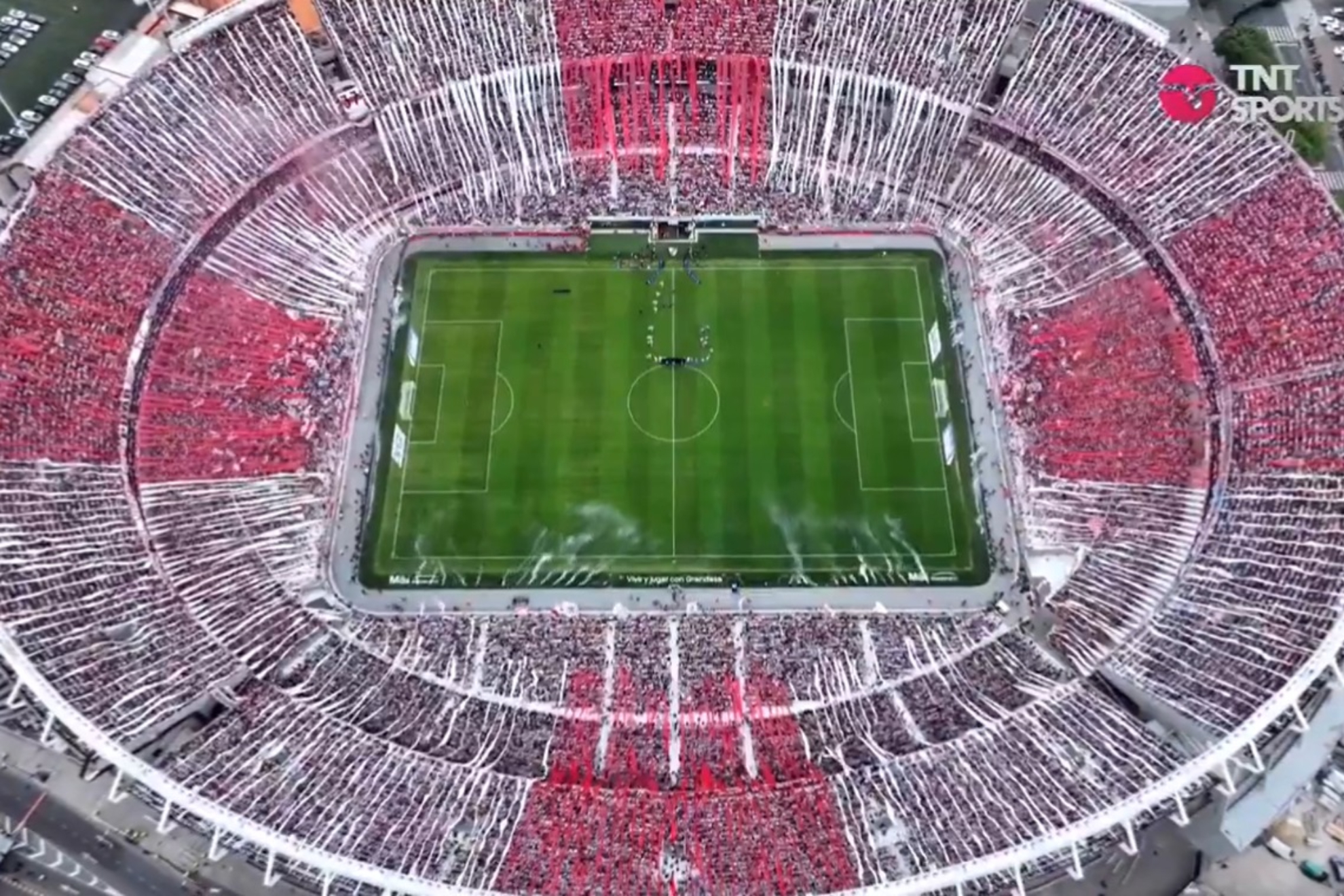 Estadio Monumental en el Superclsico de River Plate vs Boca Jr