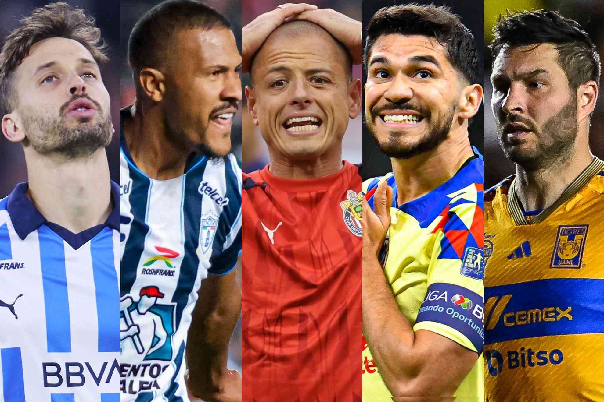 Monterrey, Pachuca, Guadalajara, América y Tigres siguen con vida en Concachampions para la Liga MX.