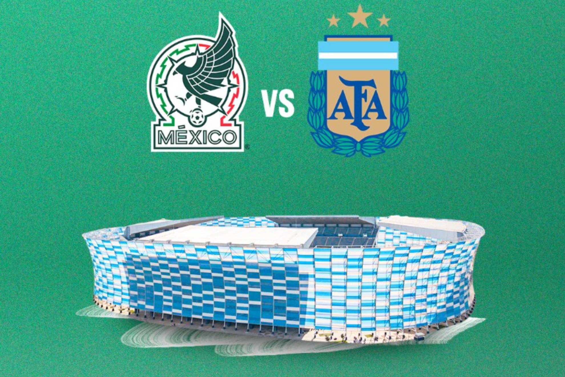 Mxico Sub-23 y Argentina Sub-23 se enfrentarn en un par de amistosos