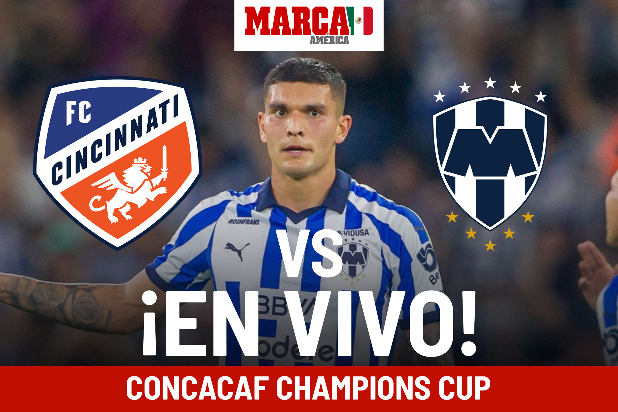 Concacaf Champions League Fc Cincinnati Vs Monterrey En Vivo Online Juego Rayados Hoy 8vos 7536