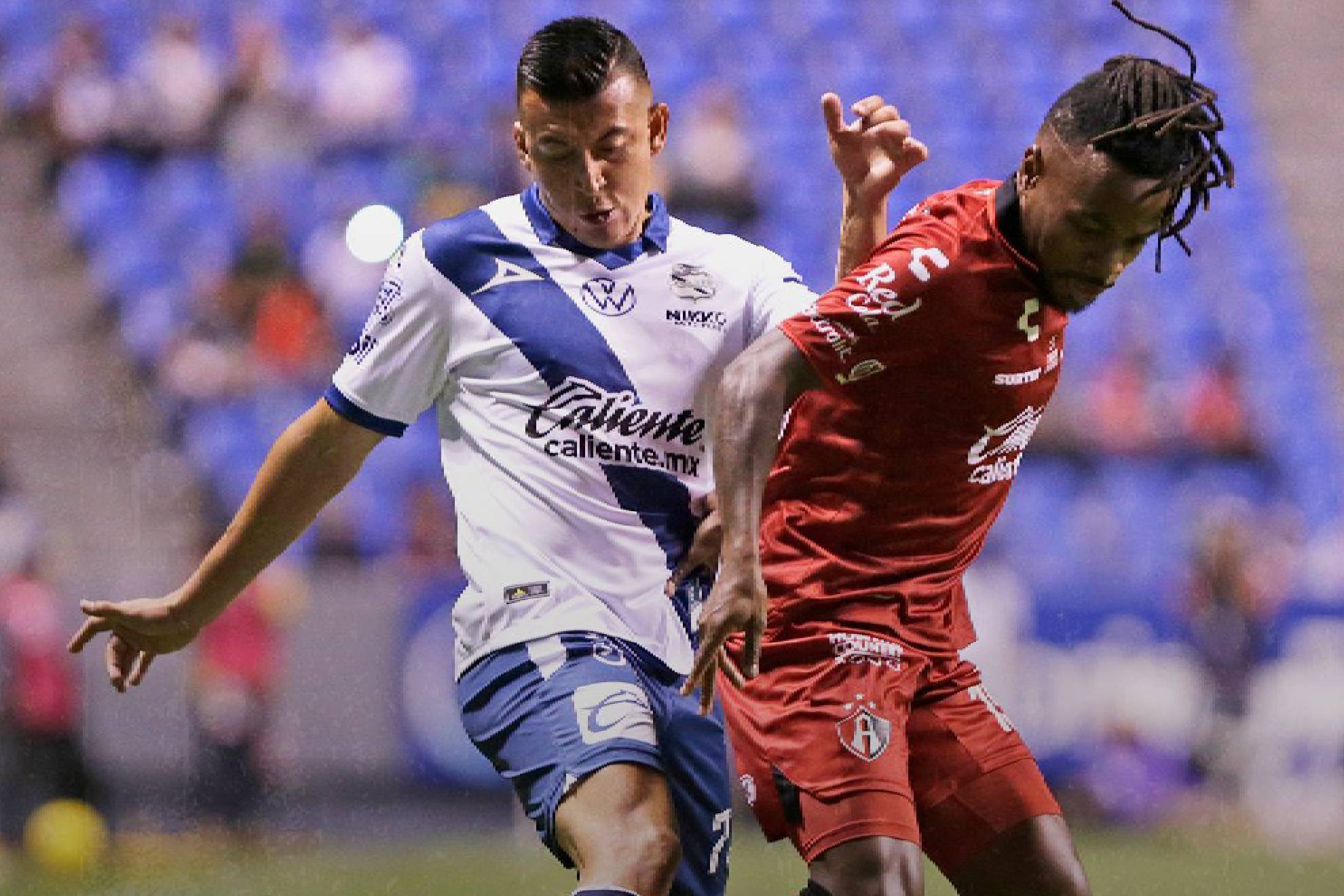 Puebla y Atlas igualaron en la cancha del Estadio Cuauhtmoc en el Torneo Clausura 2024.