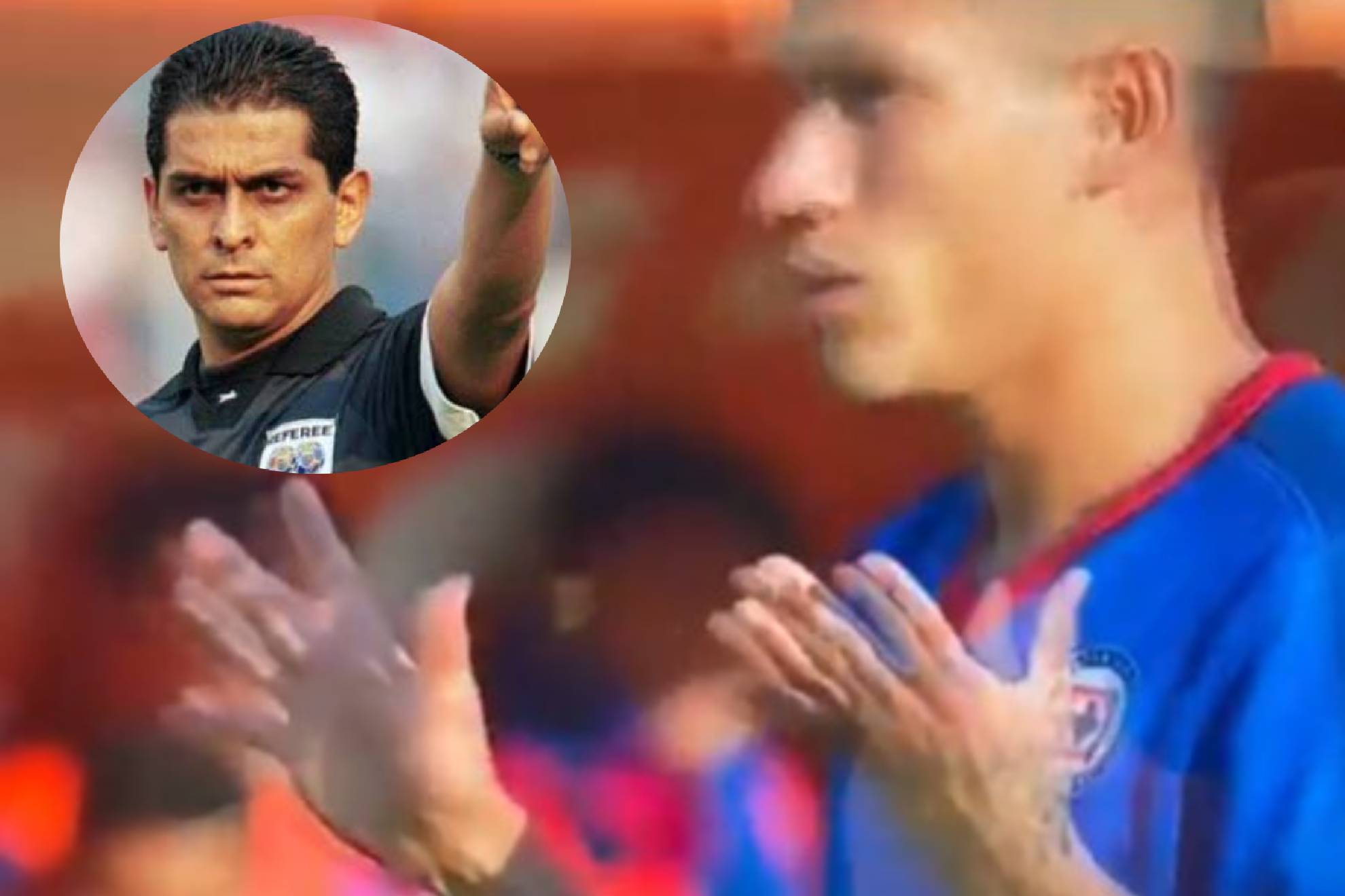 Uriel Antuna, jugador de Cruz Azul, que hizo gestos en contra del arbitraje mexicano