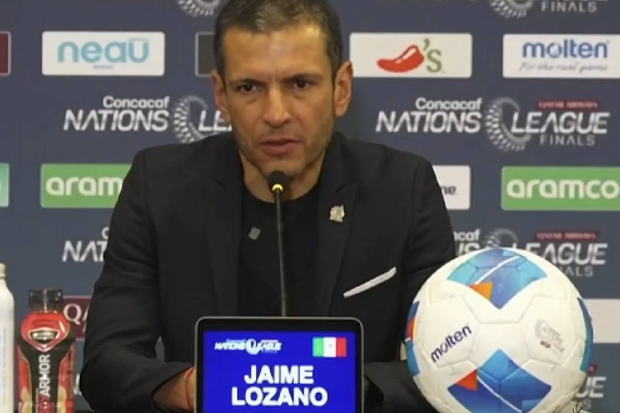 Jaime Lozano celebr el pase de Mxico a la Final de la Concacaf Nations League 2024.