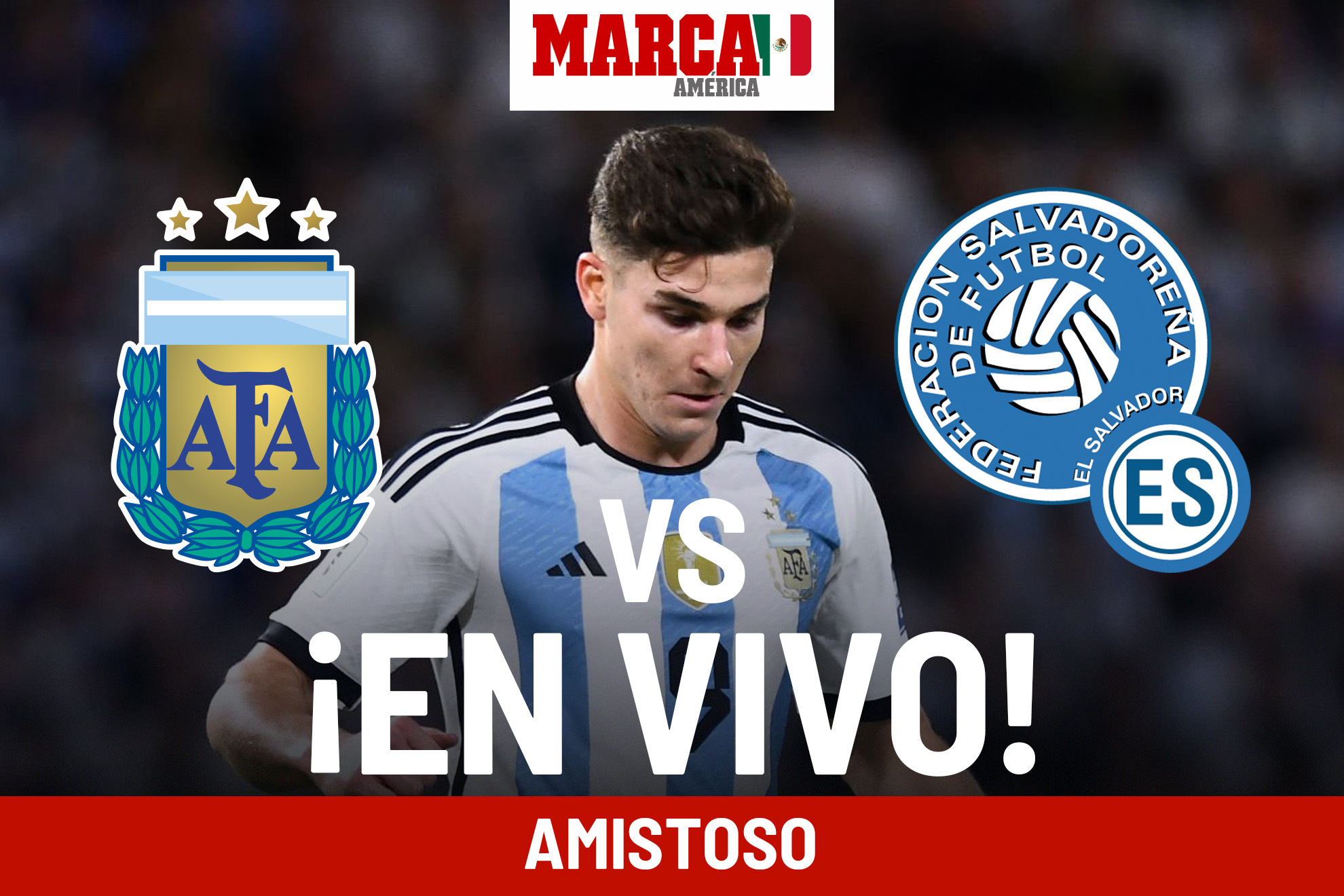 Argentina vs El Salvador EN VIVO. Partido hoy - Amistoso 2024