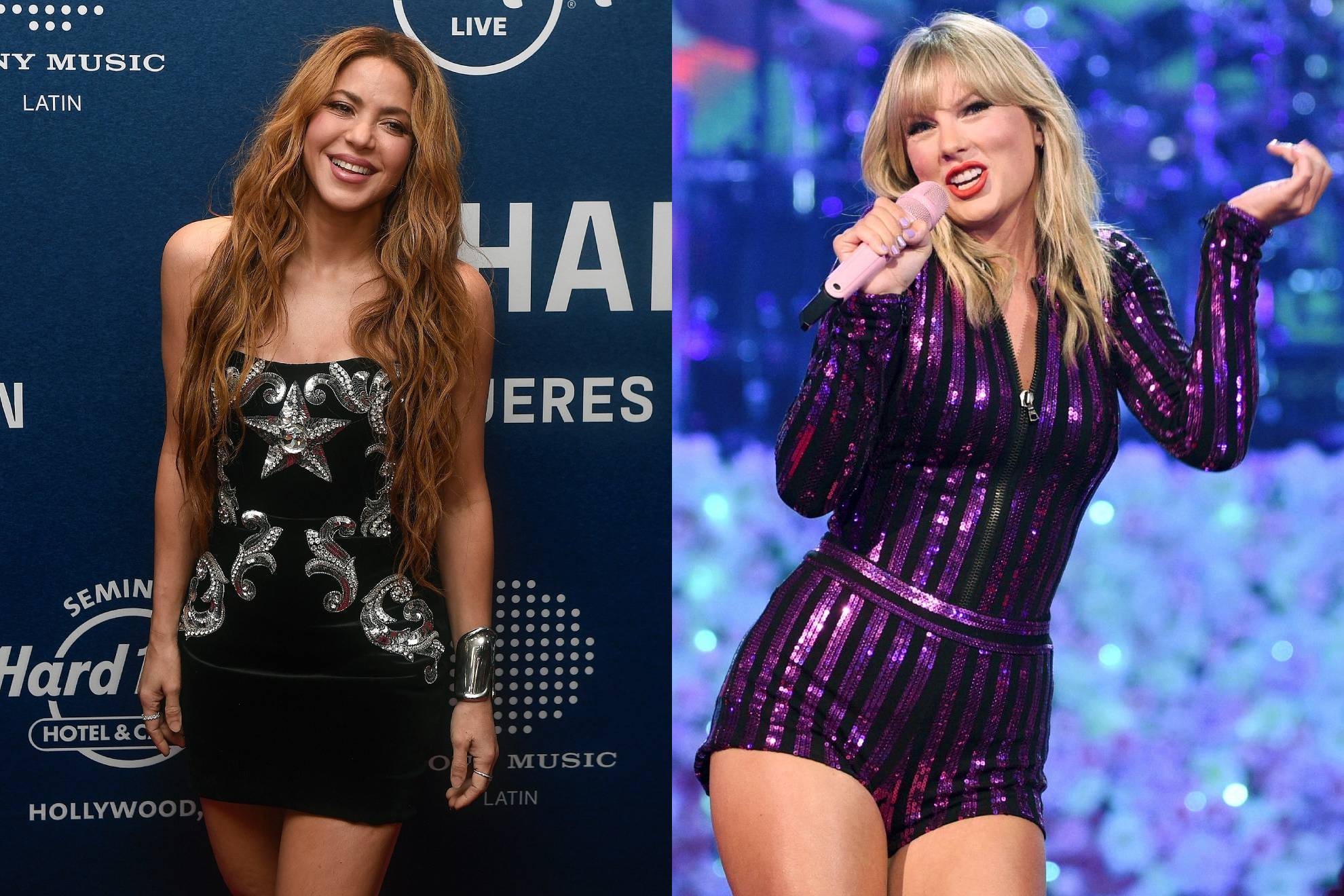 Shakira Taylor Swift Celebrities