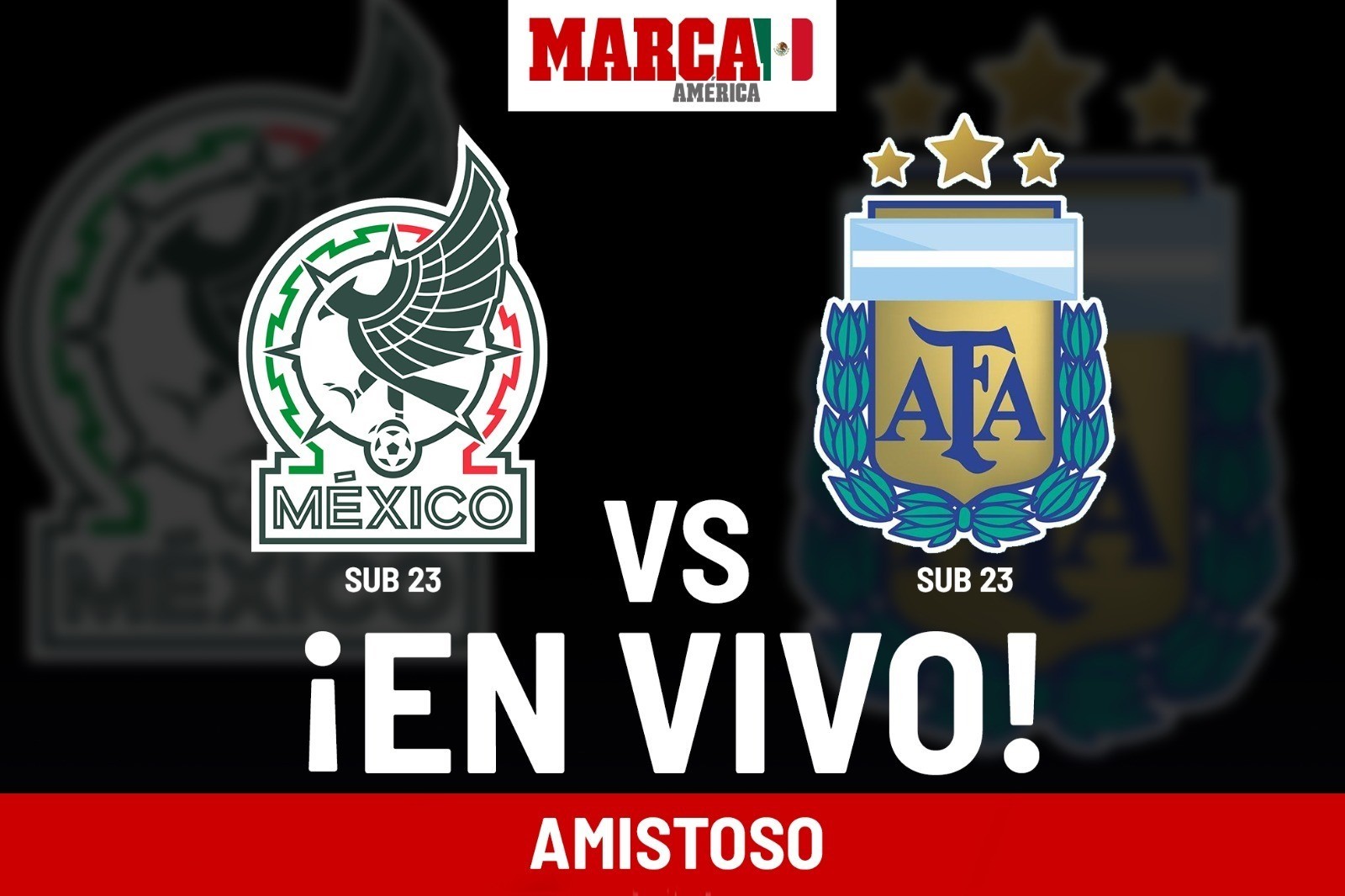 Mxico Sub-23 vs Argentina. Partido hoy - Amistoso de la Seleccin Mexicana: Tri golea 3-0 a la Albiceleste de Mascherano